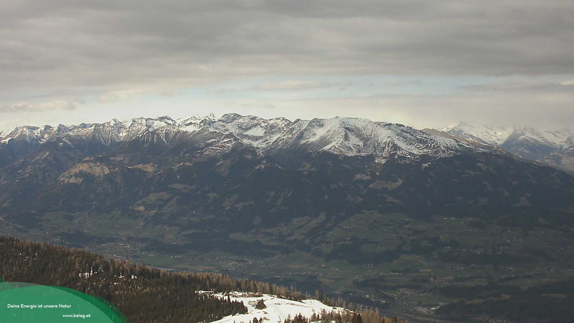 Archiv Foto Webcam Blick über das Mölltal