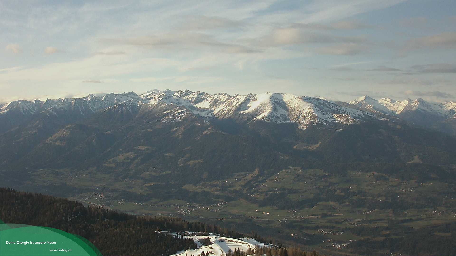 Archiv Foto Webcam Blick über das Mölltal