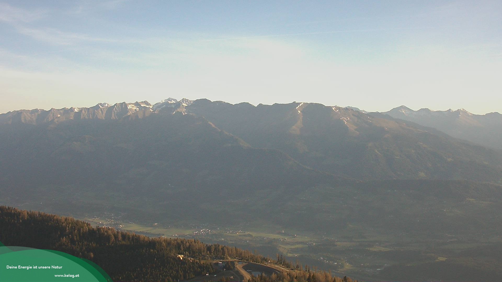 Archiv Foto Webcam Blick über das Mölltal