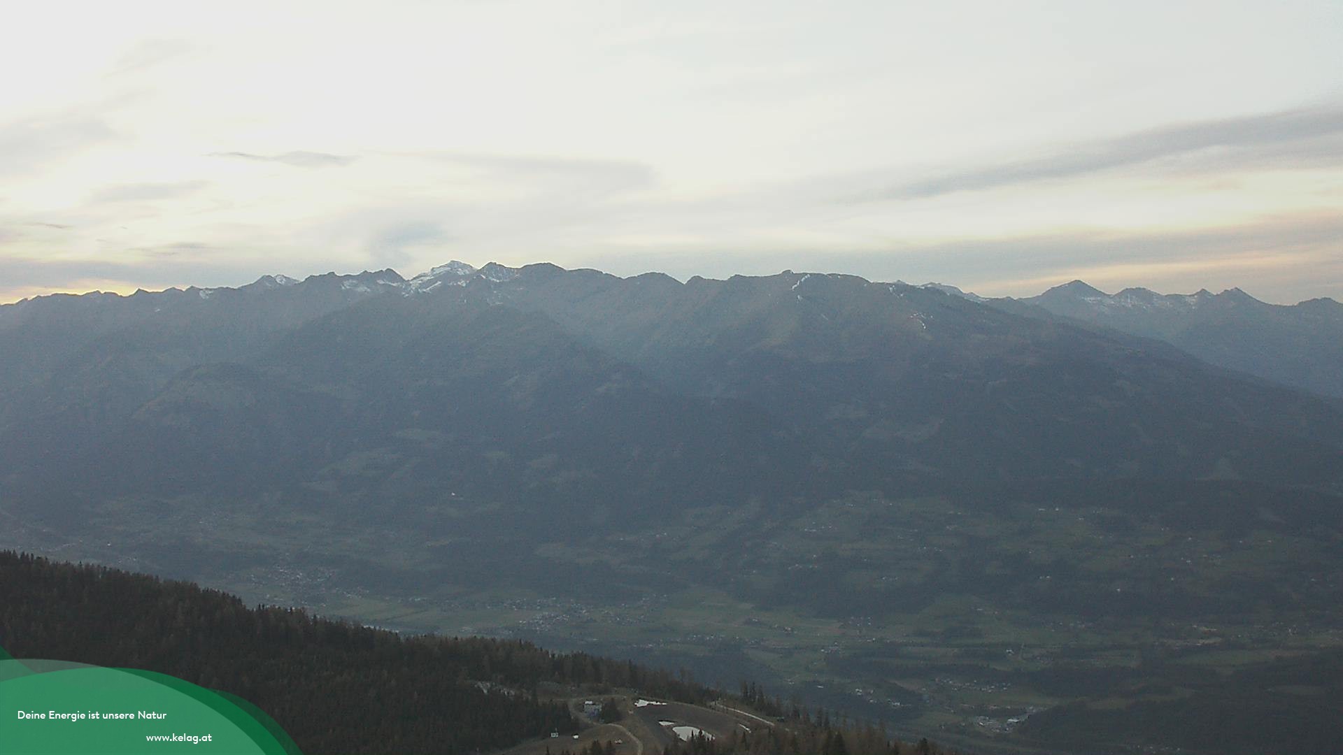 Archiv Foto Webcam Blick über das Mölltal