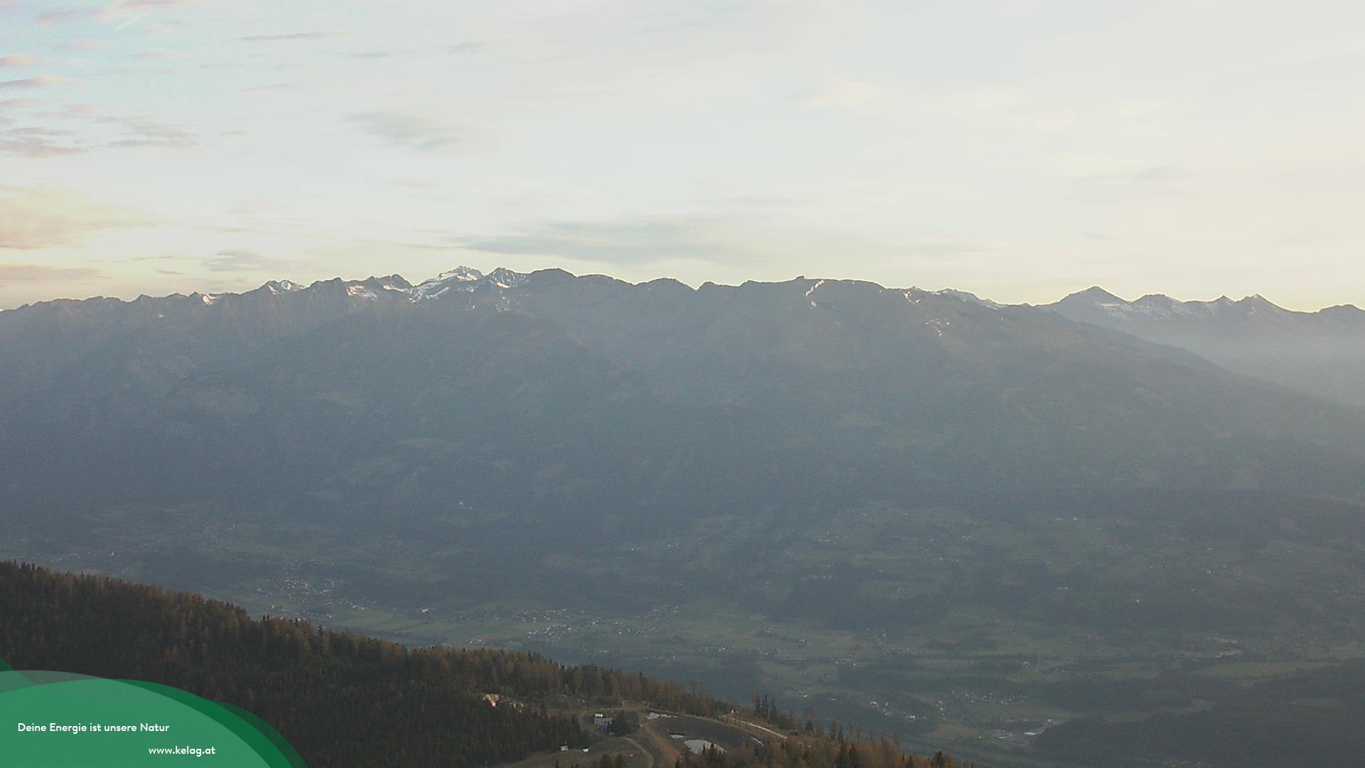 Archiv Foto Webcam Blick über das Mölltal