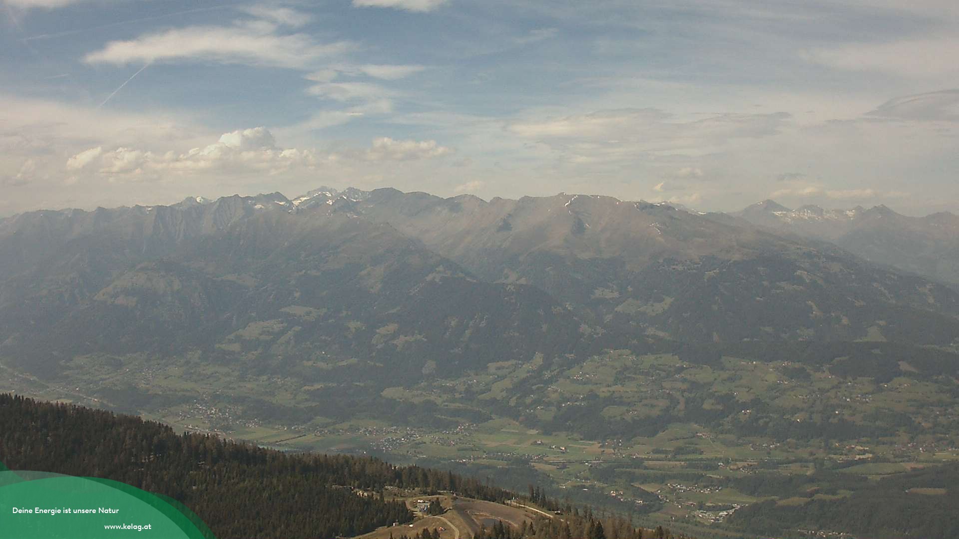 Archiv Foto Webcam Blick über das Mölltal