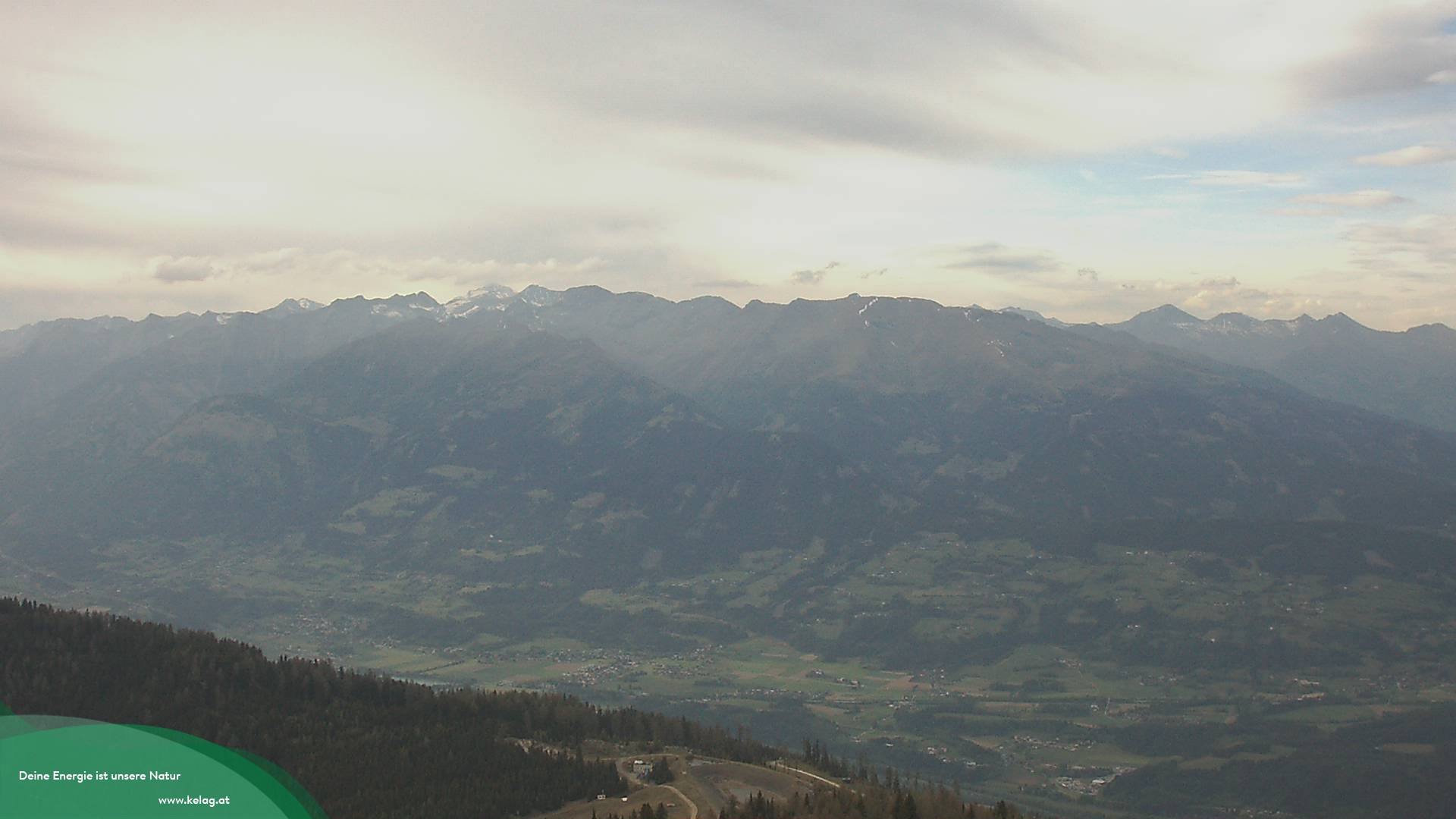 Archiv Foto Webcam Blick über das Mölltal