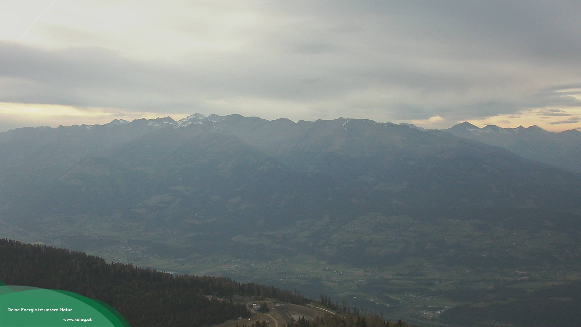 Archiv Foto Webcam Blick über das Mölltal