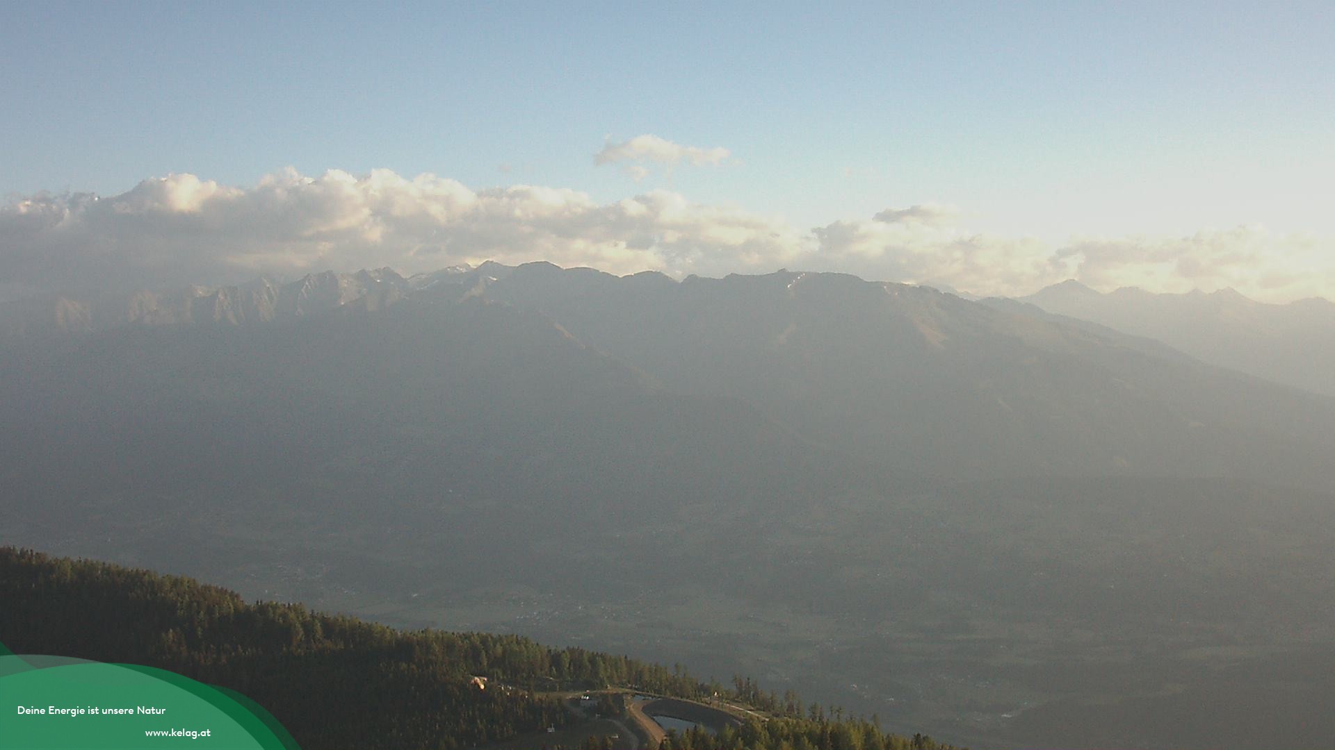 Archived image Webcam View over Mölltal valley