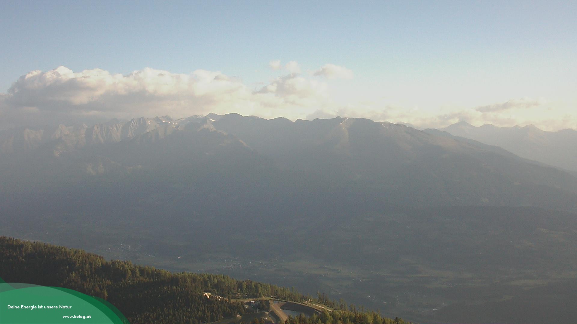 Archived image Webcam View over Mölltal valley