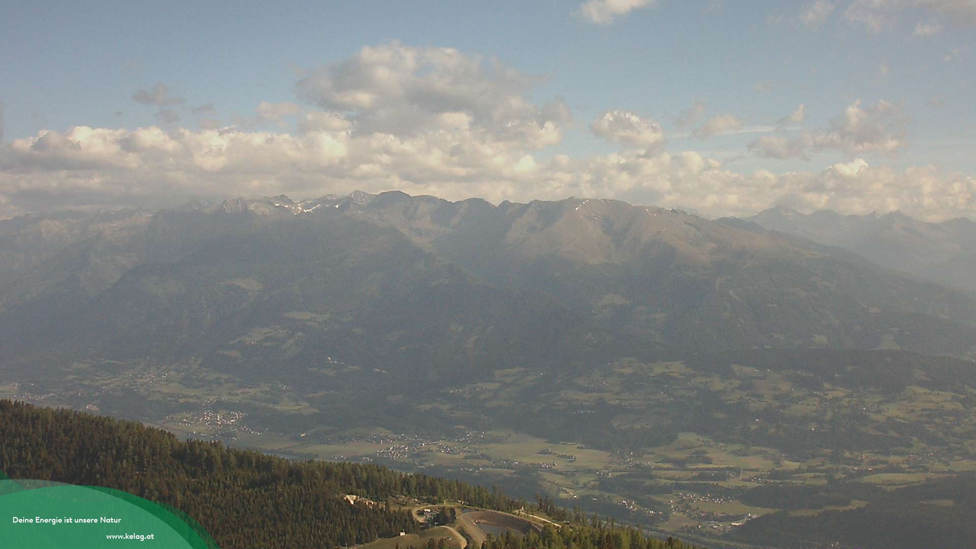 Archived image Webcam View over Mölltal valley