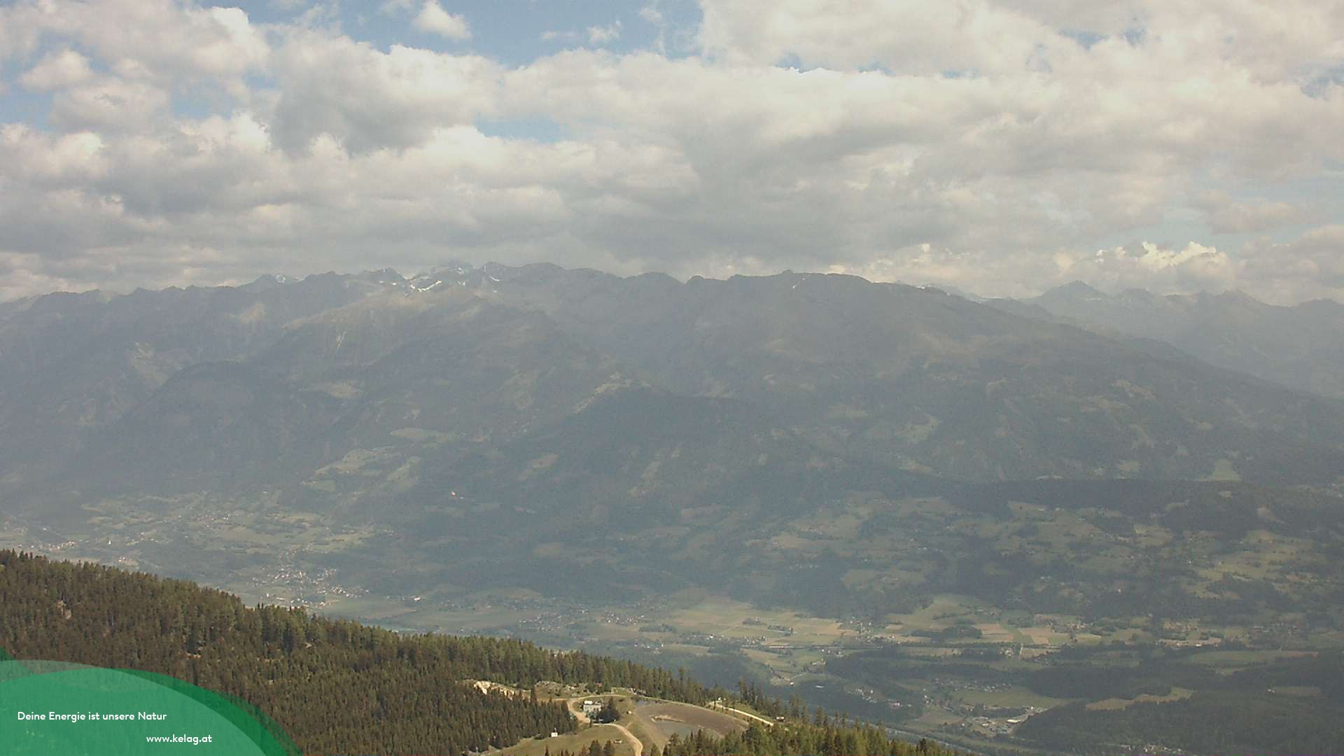 Archived image Webcam View over Mölltal valley