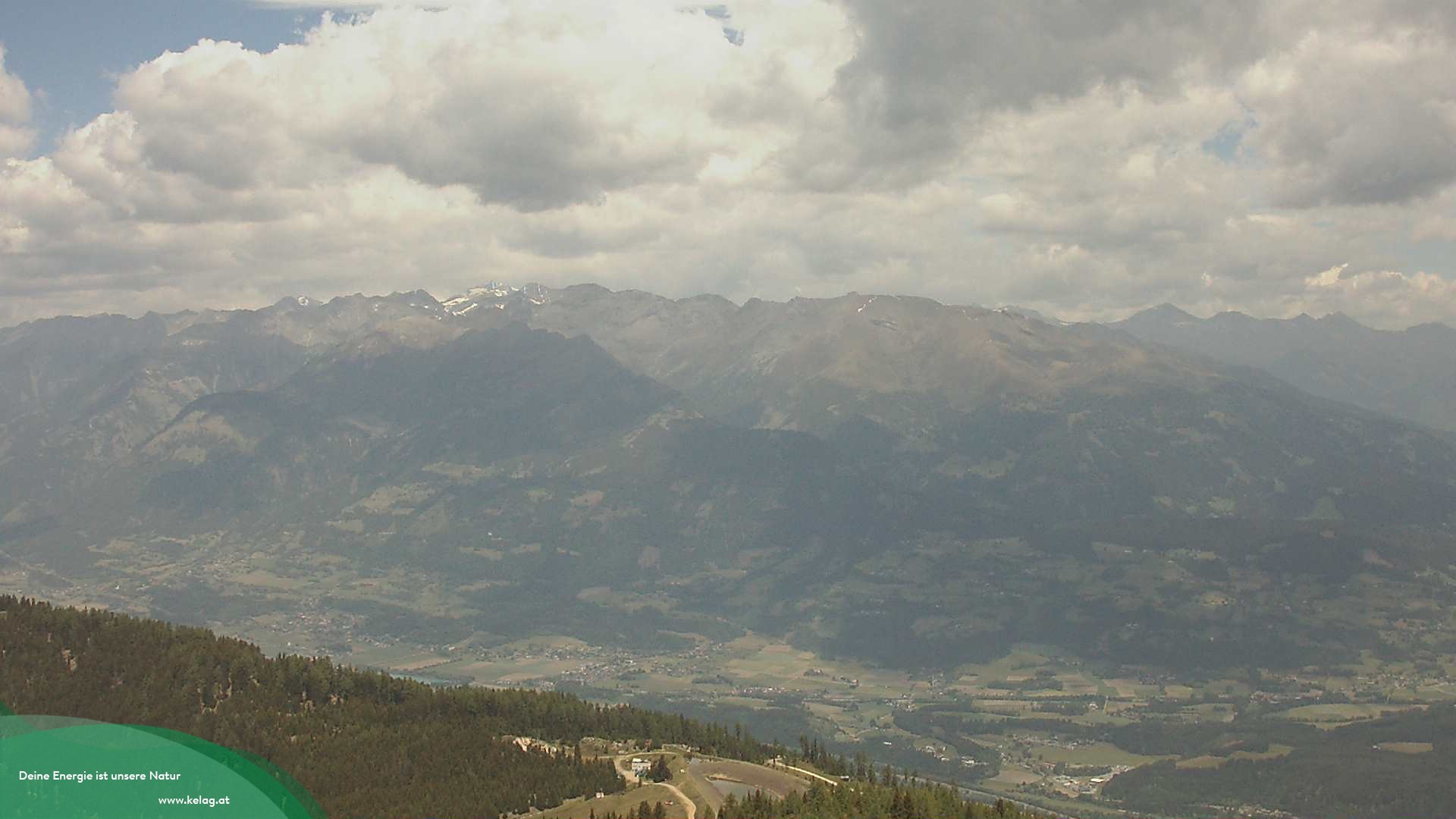 Archived image Webcam View over Mölltal valley
