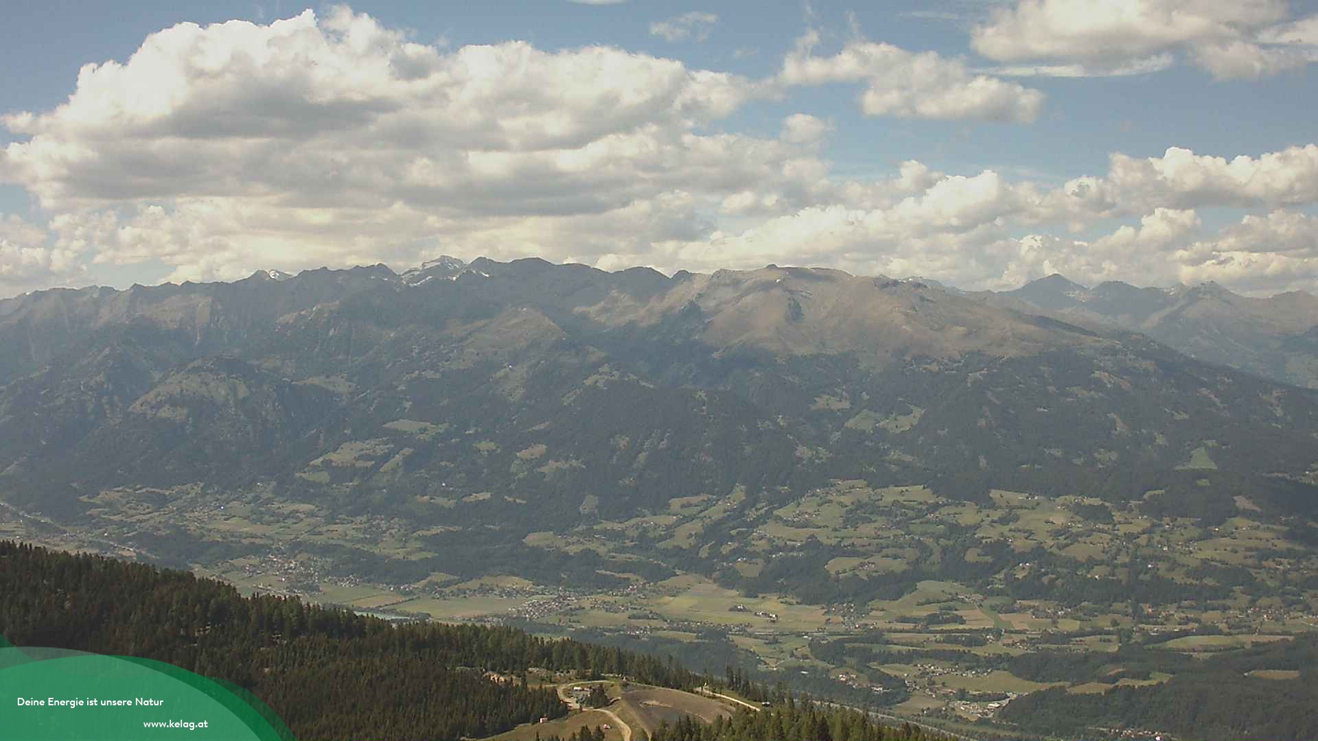 Archived image Webcam View over Mölltal valley