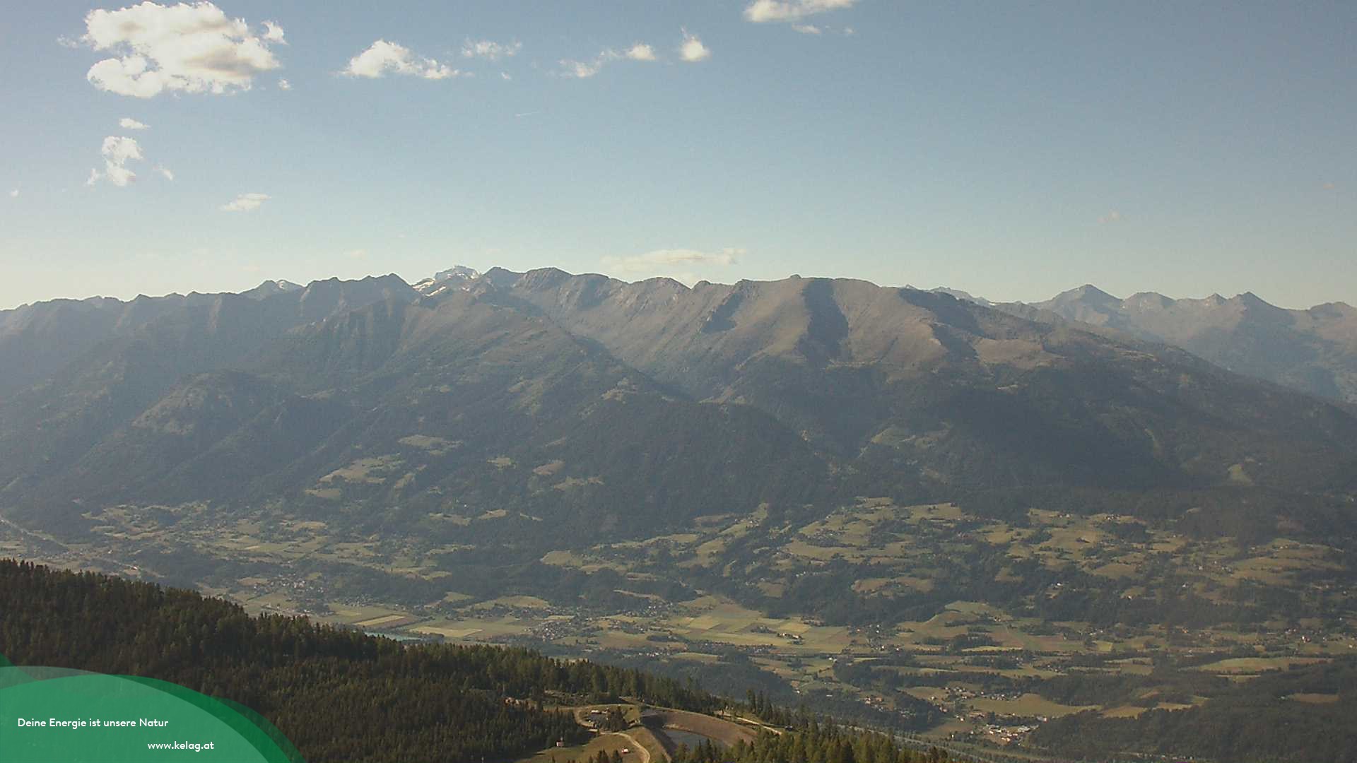 Archiv Foto Webcam Blick über das Mölltal
