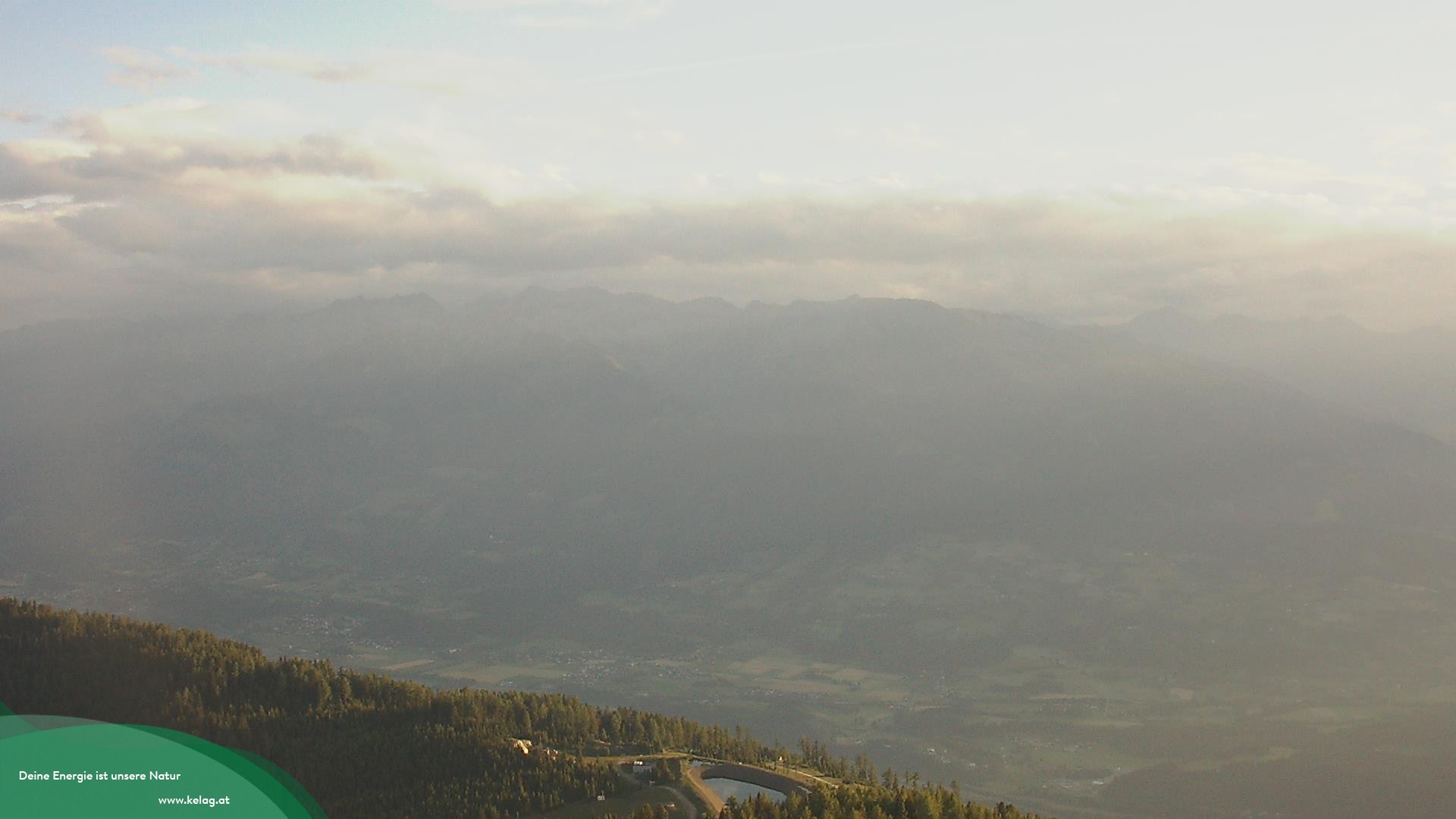 Archived image Webcam View over Mölltal valley