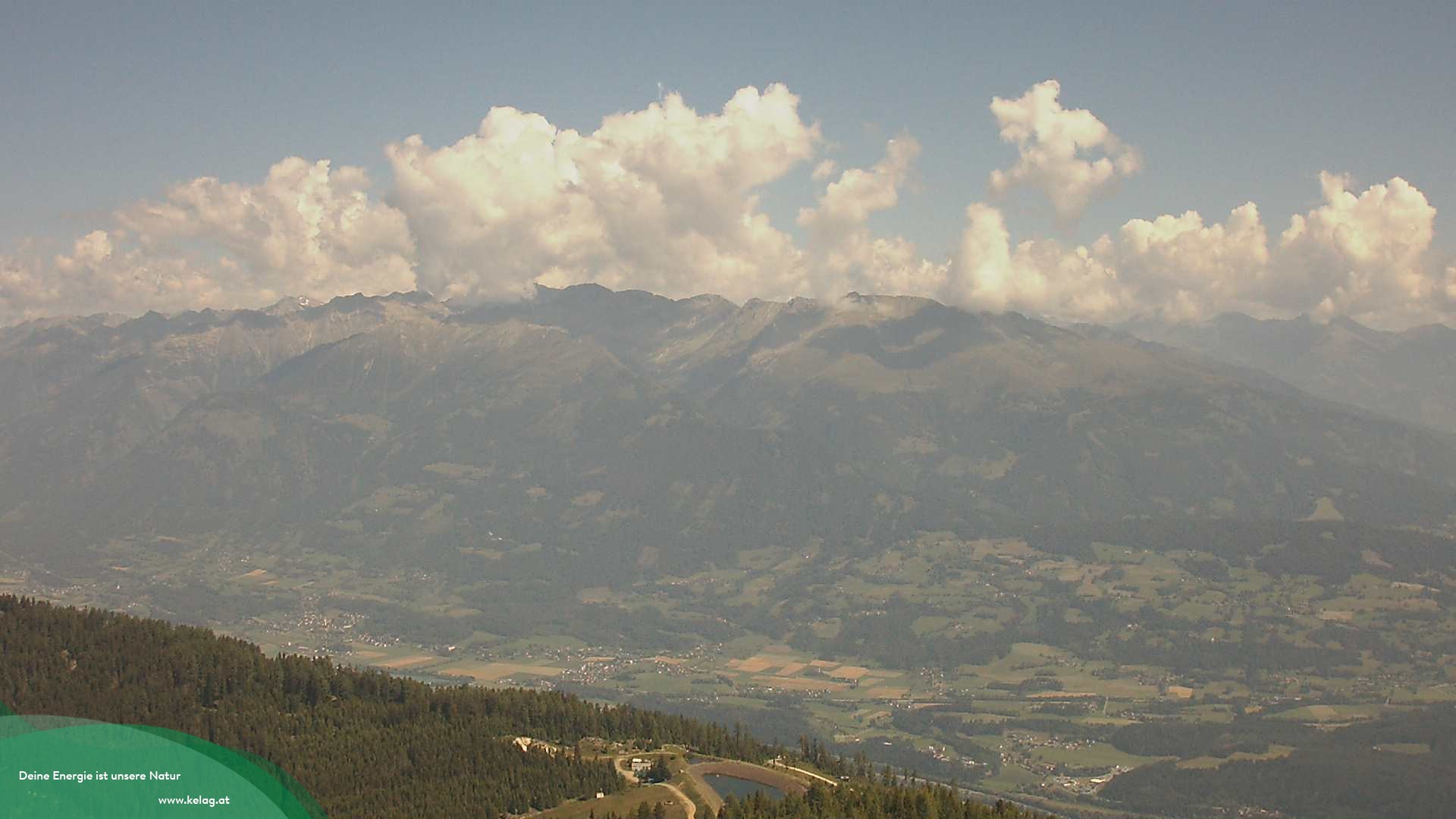 Archiv Foto Webcam Blick über das Mölltal