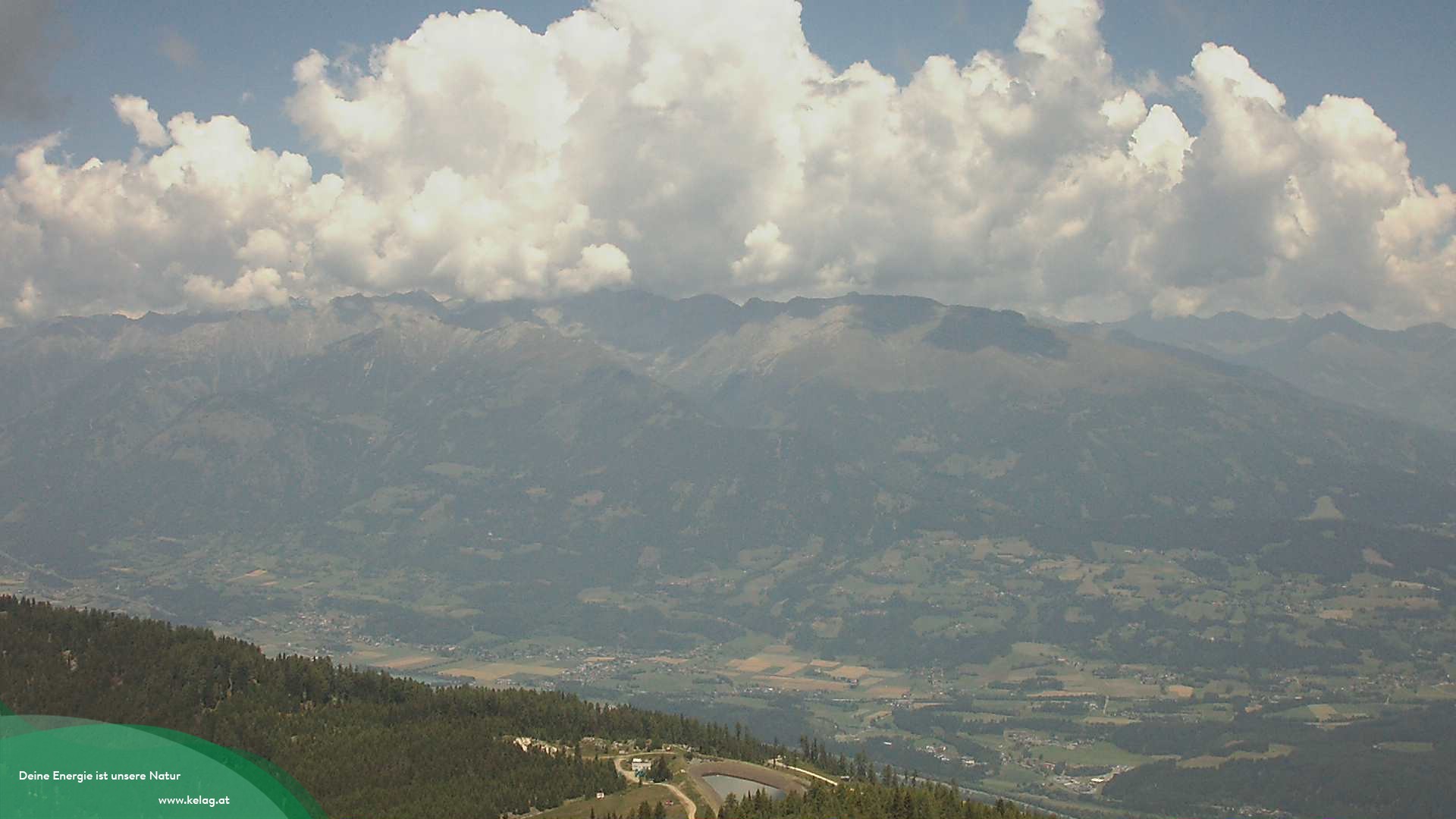 Archiv Foto Webcam Blick über das Mölltal