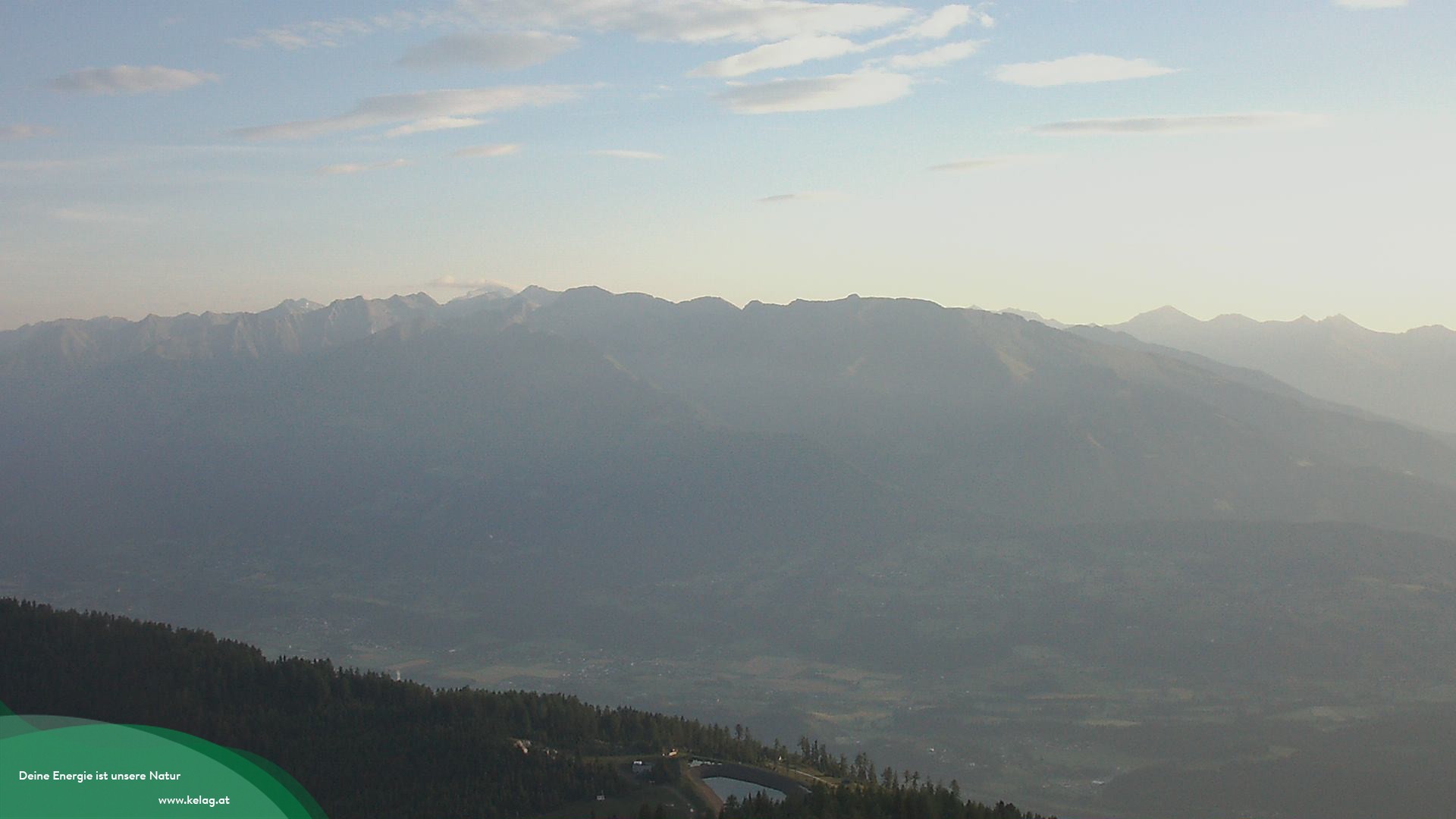 Archived image Webcam View over Mölltal valley