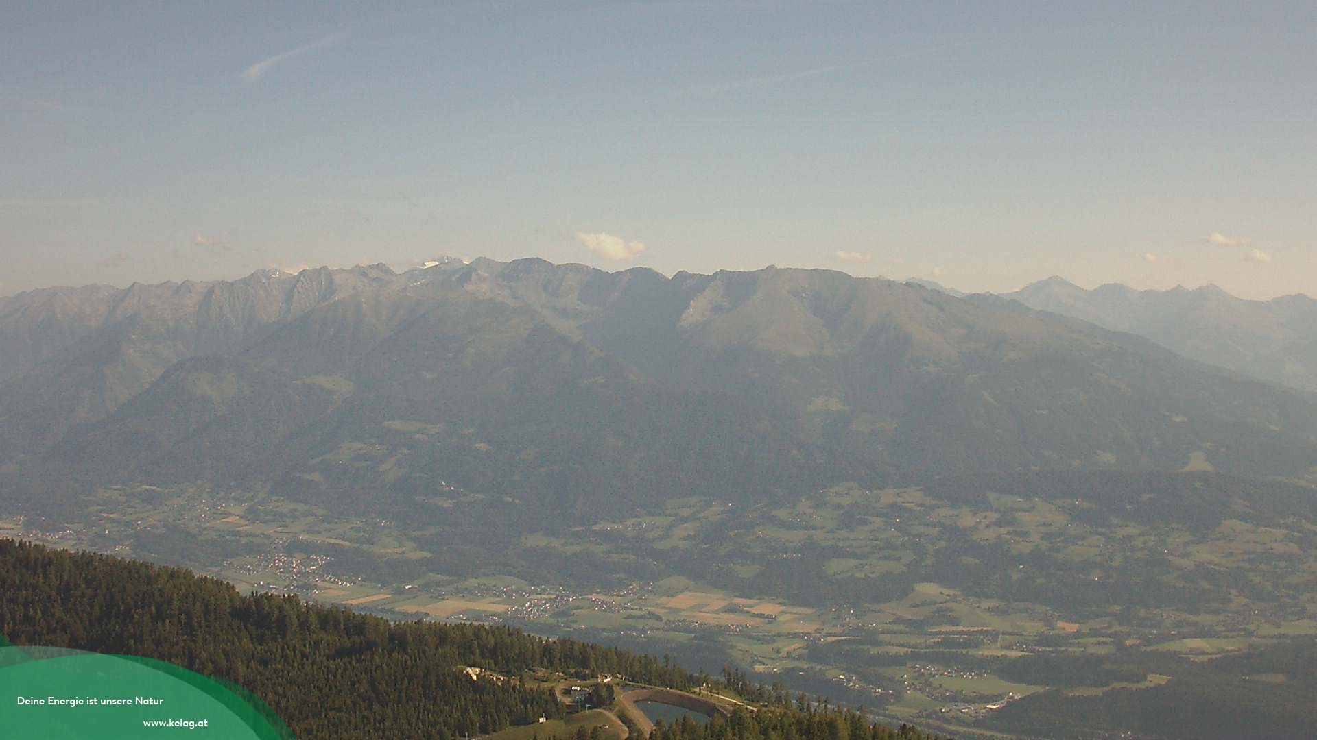 Archived image Webcam View over Mölltal valley