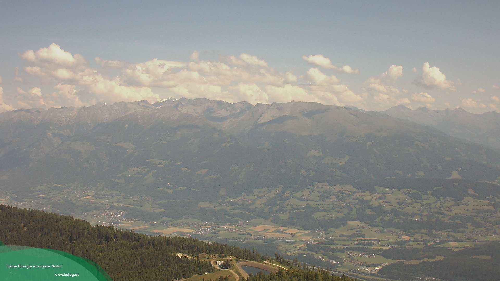 Archived image Webcam View over Mölltal valley