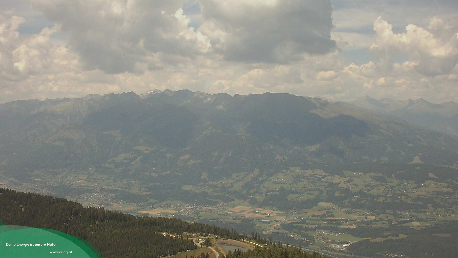 Archived image Webcam View over Mölltal valley