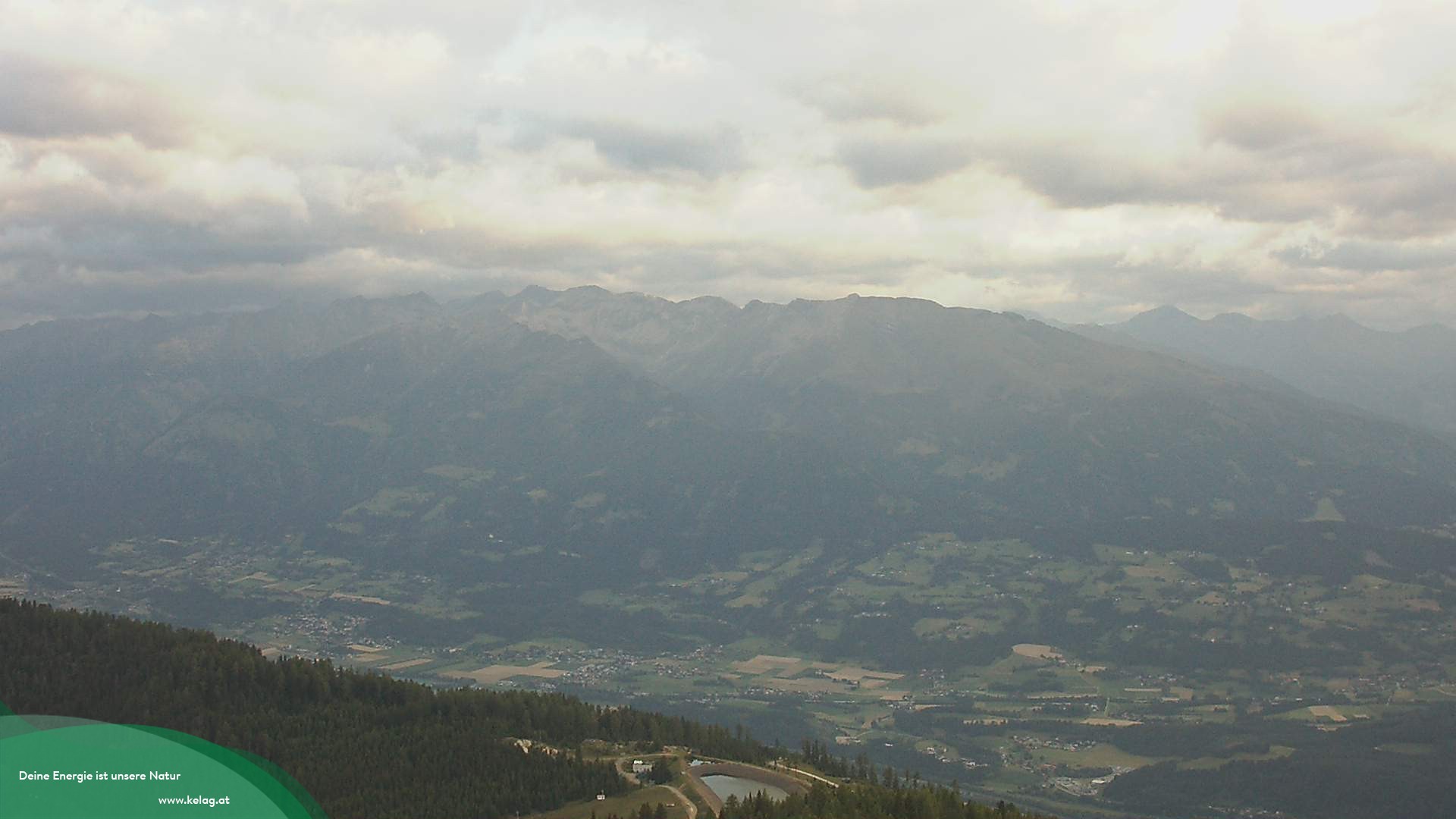 Archived image Webcam View over Mölltal valley