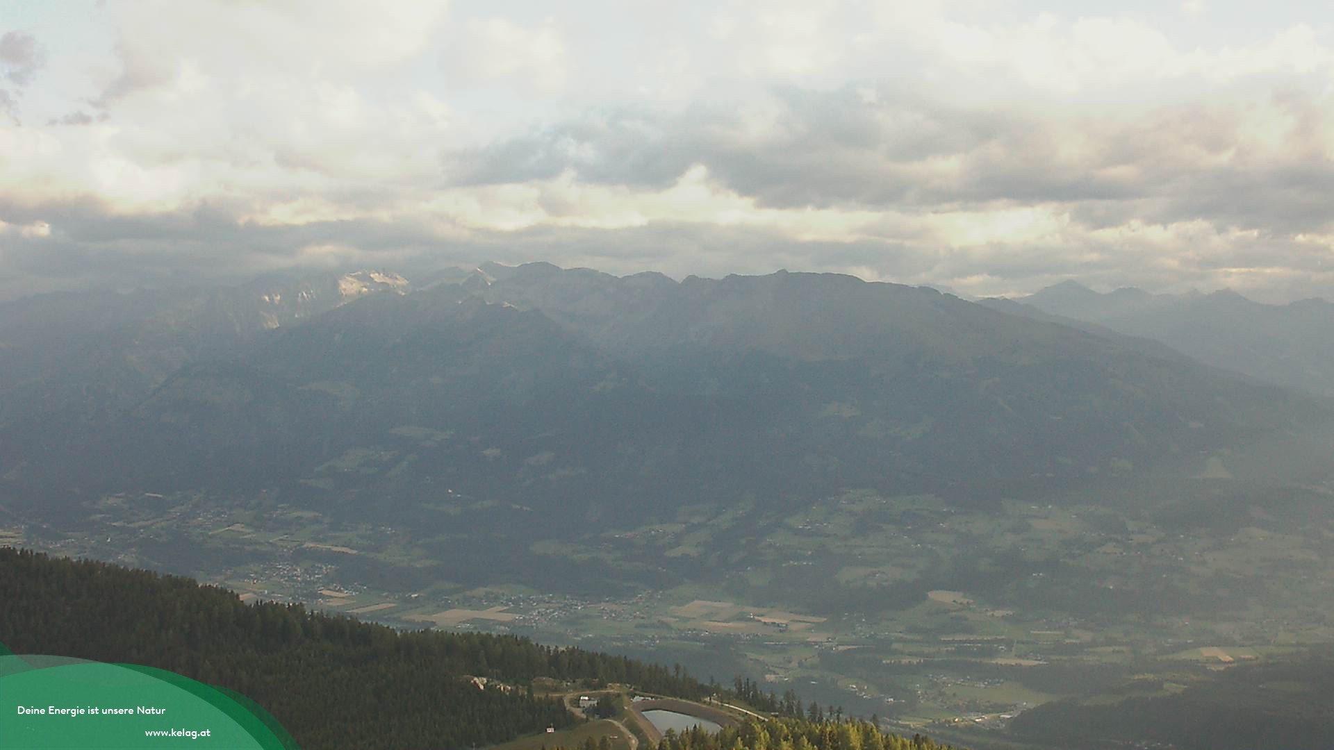 Archived image Webcam View over Mölltal valley