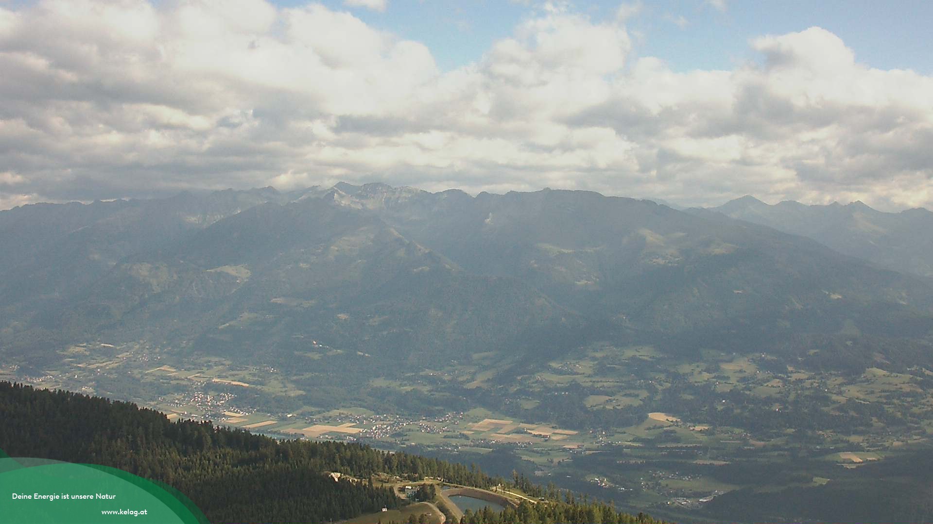 Archived image Webcam View over Mölltal valley