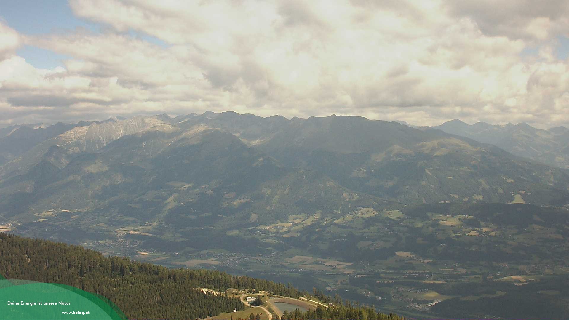 Archived image Webcam View over Mölltal valley