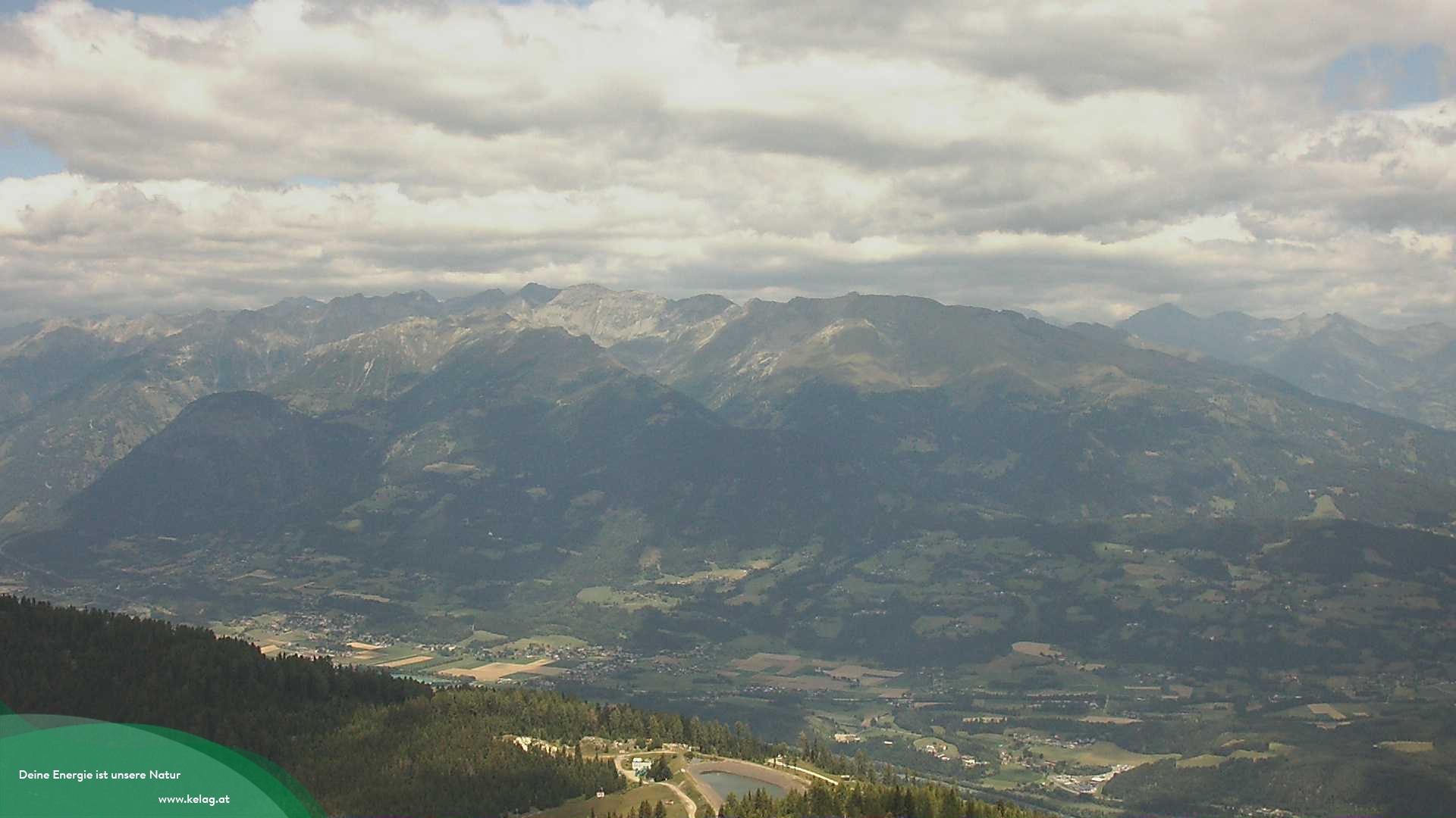 Archived image Webcam View over Mölltal valley