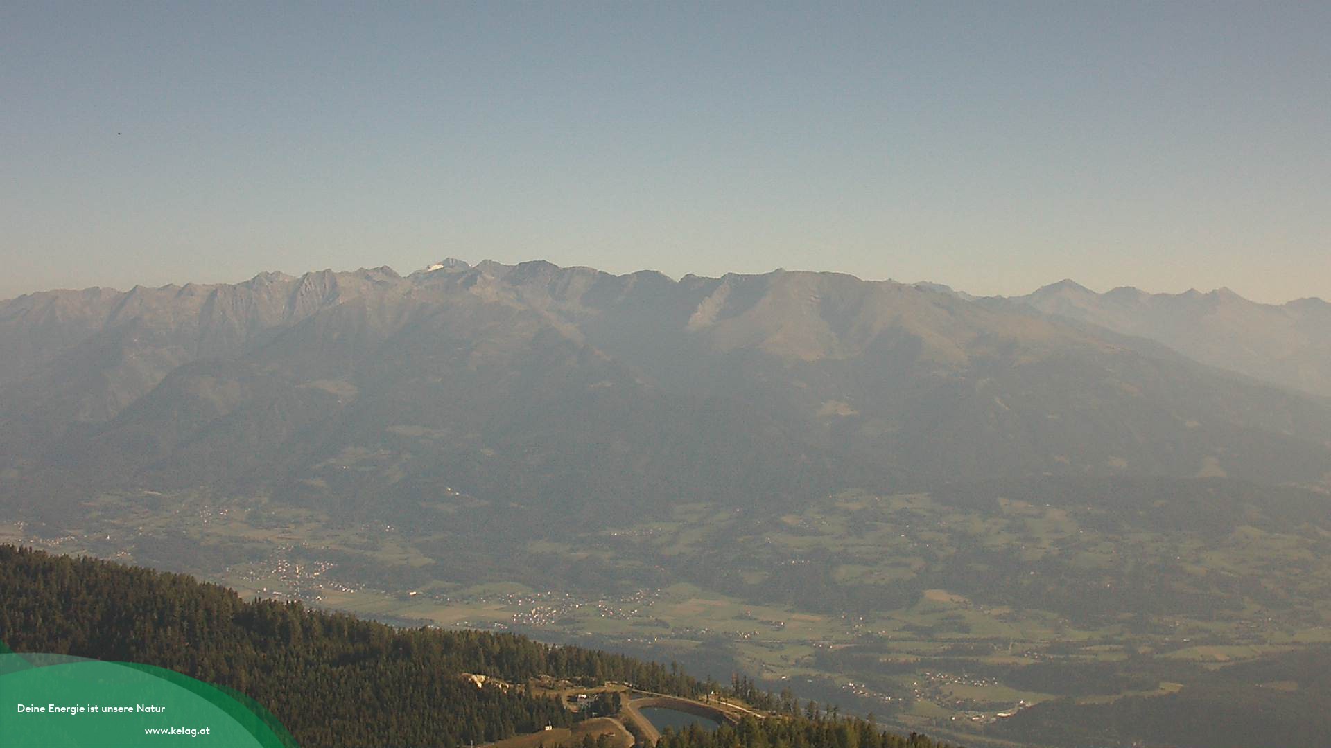 Archiv Foto Webcam Blick über das Mölltal