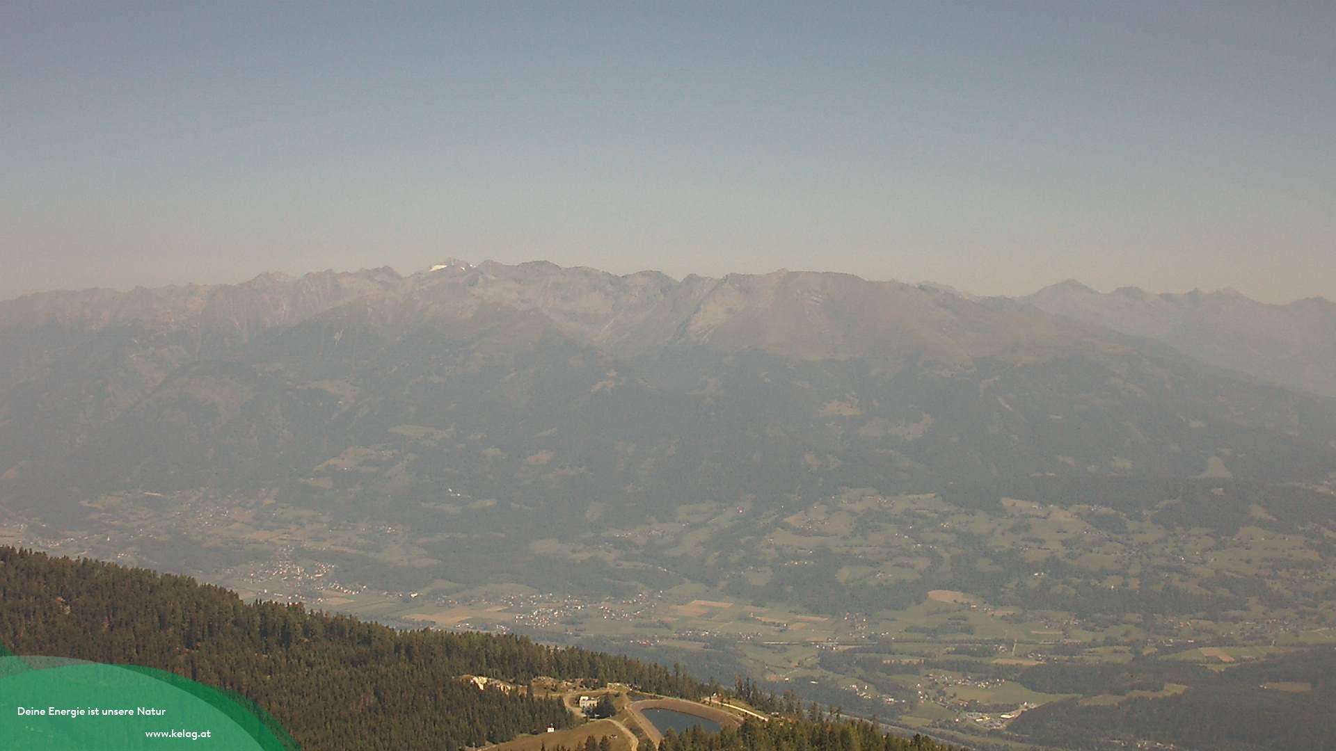 Archiv Foto Webcam Blick über das Mölltal