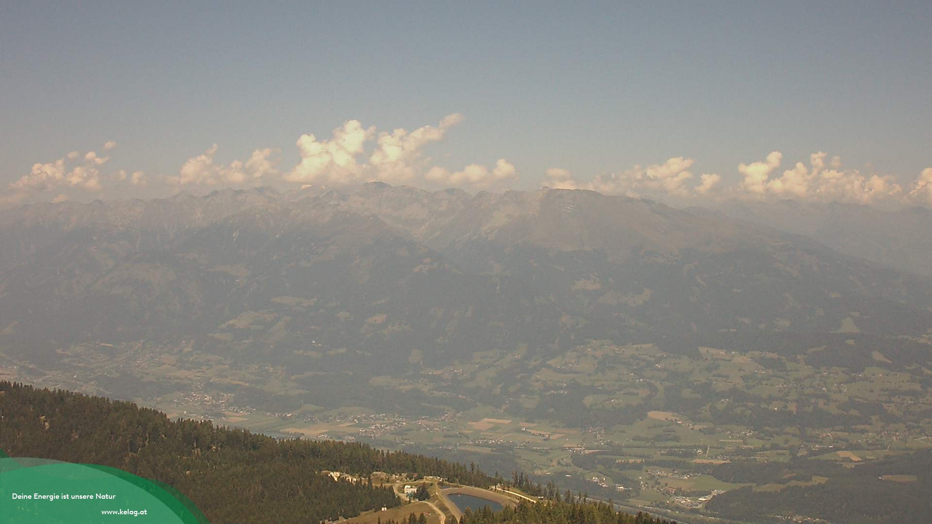 Archiv Foto Webcam Blick über das Mölltal