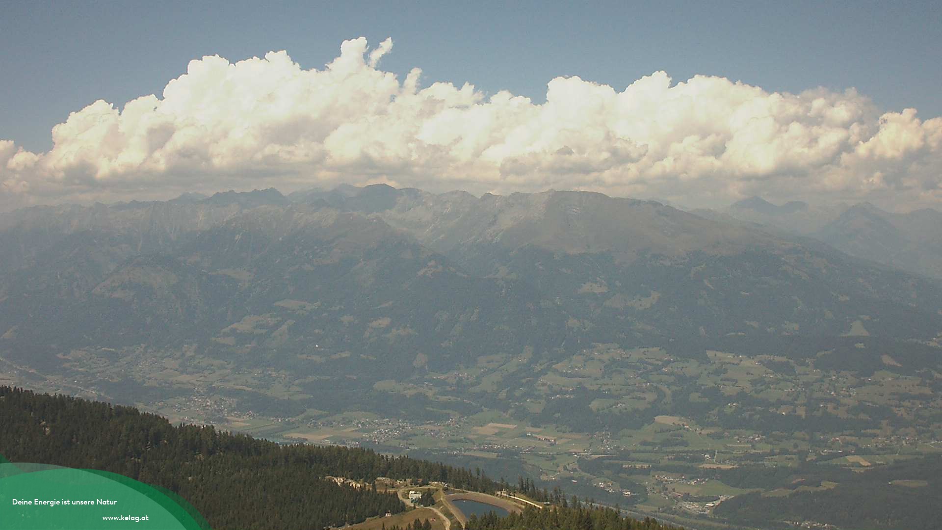 Archiv Foto Webcam Blick über das Mölltal