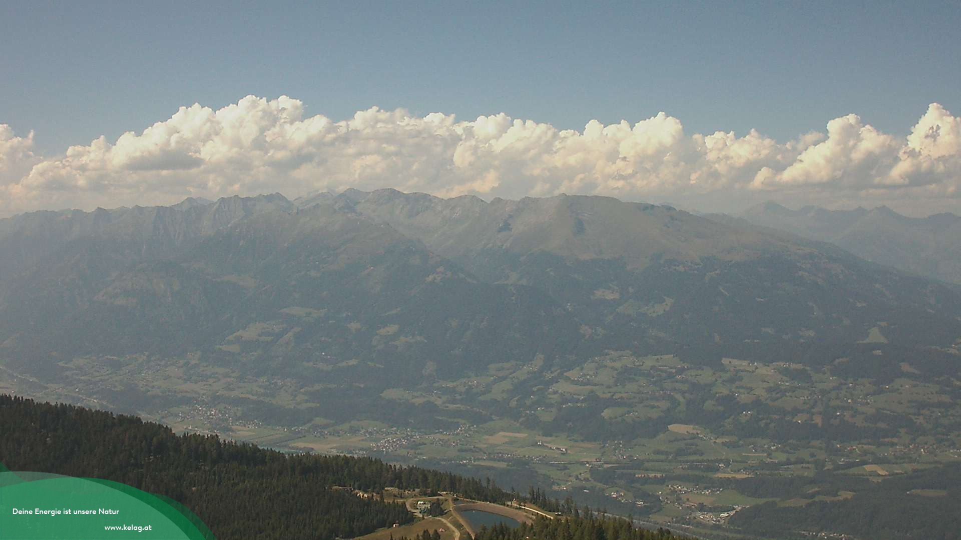 Archiv Foto Webcam Blick über das Mölltal