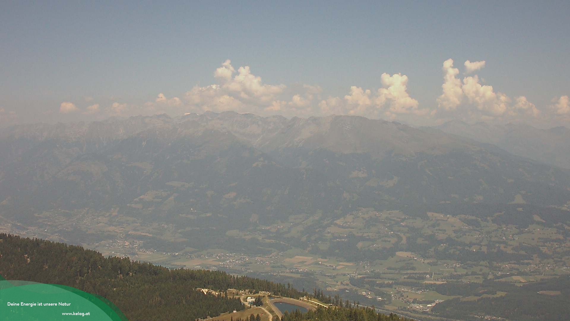 Archiv Foto Webcam Blick über das Mölltal