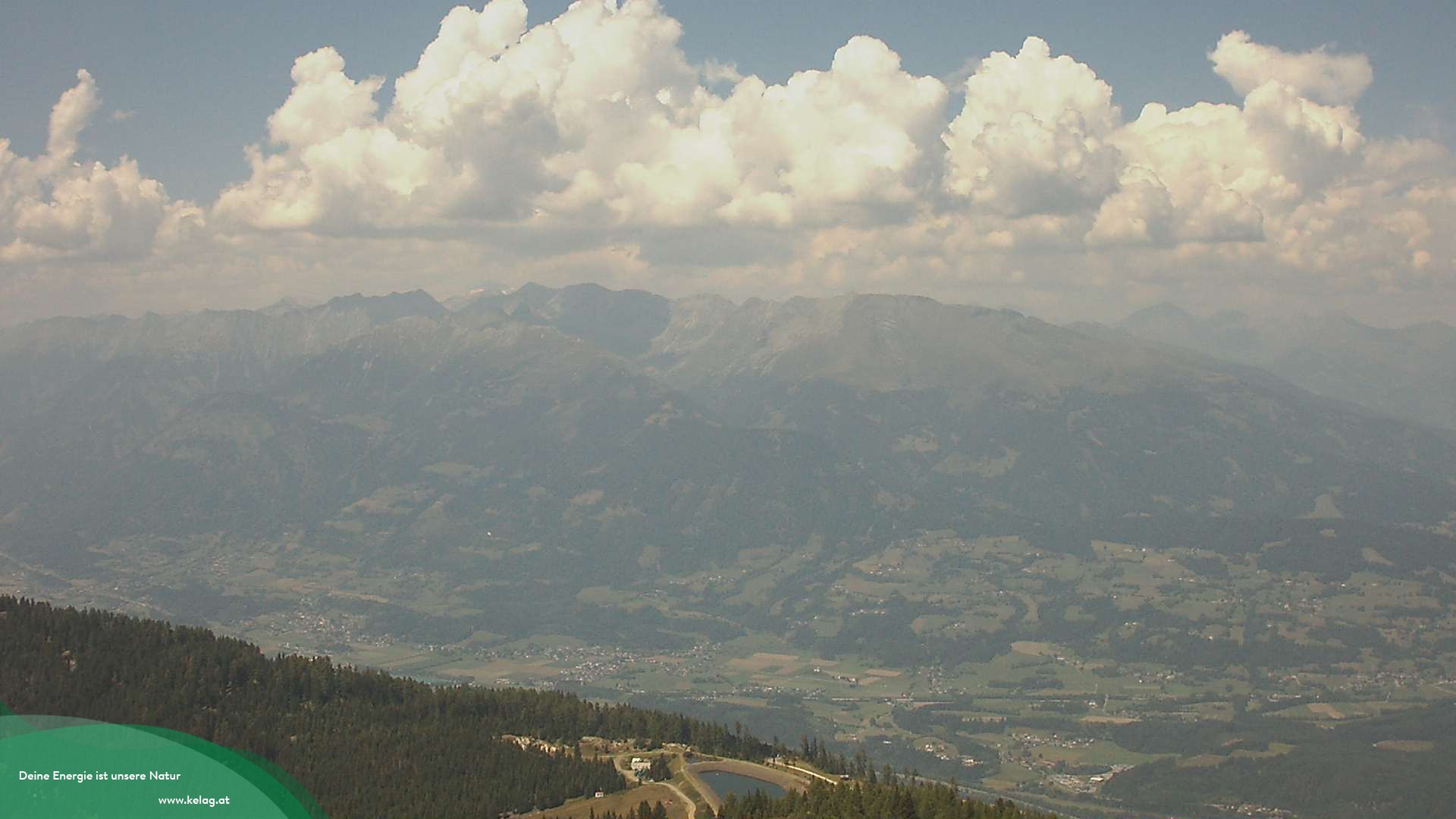 Archiv Foto Webcam Blick über das Mölltal