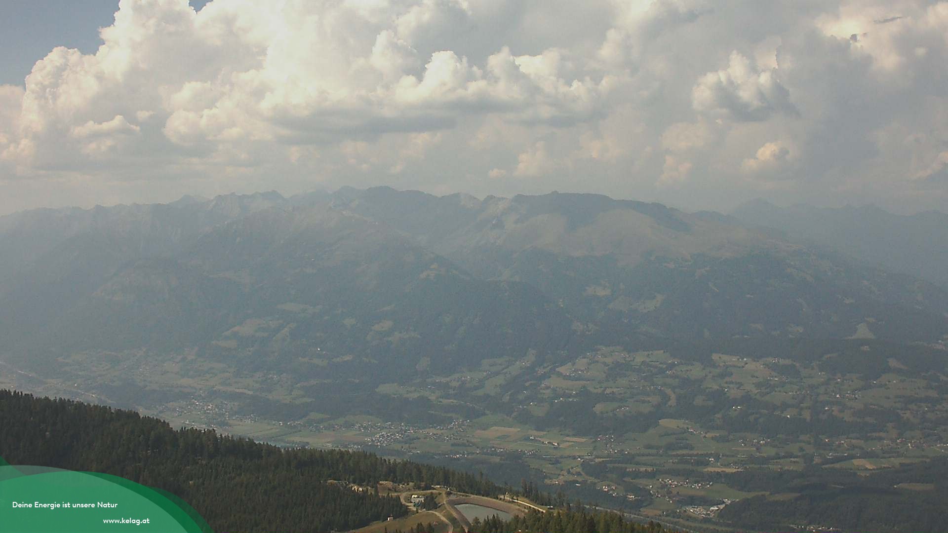 Archiv Foto Webcam Blick über das Mölltal