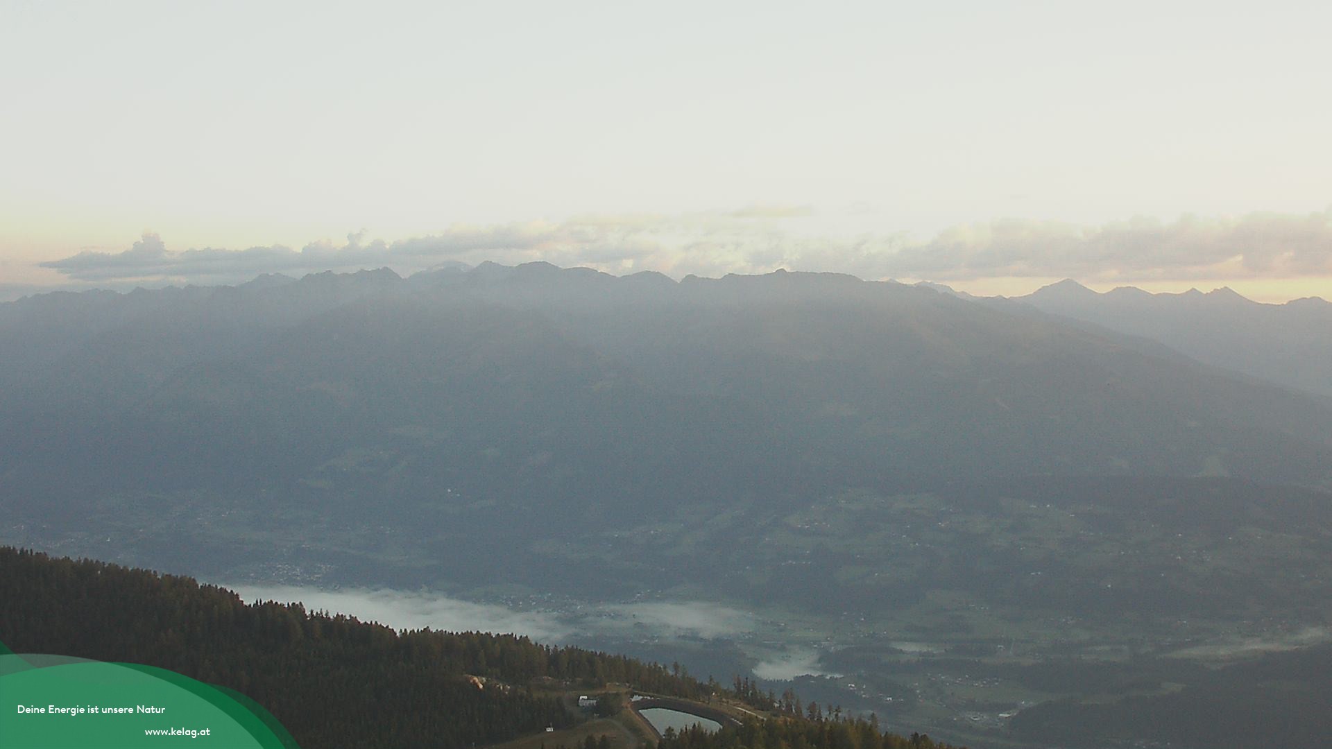 Archiv Foto Webcam Blick über das Mölltal