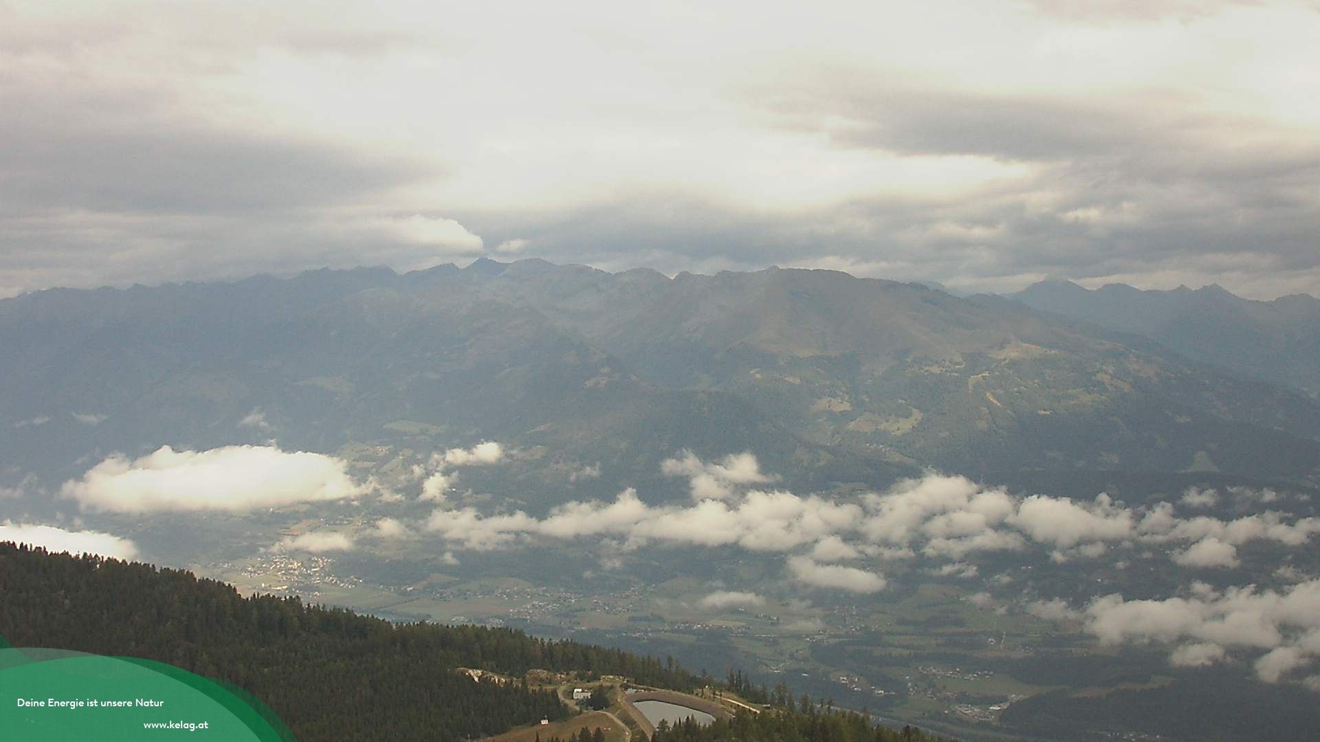 Archiv Foto Webcam Blick über das Mölltal
