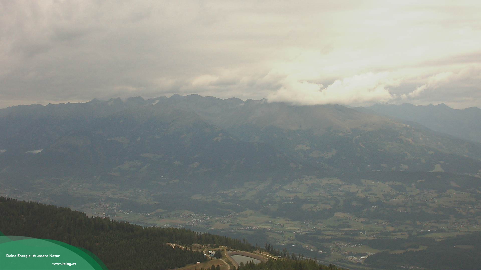 Archiv Foto Webcam Blick über das Mölltal