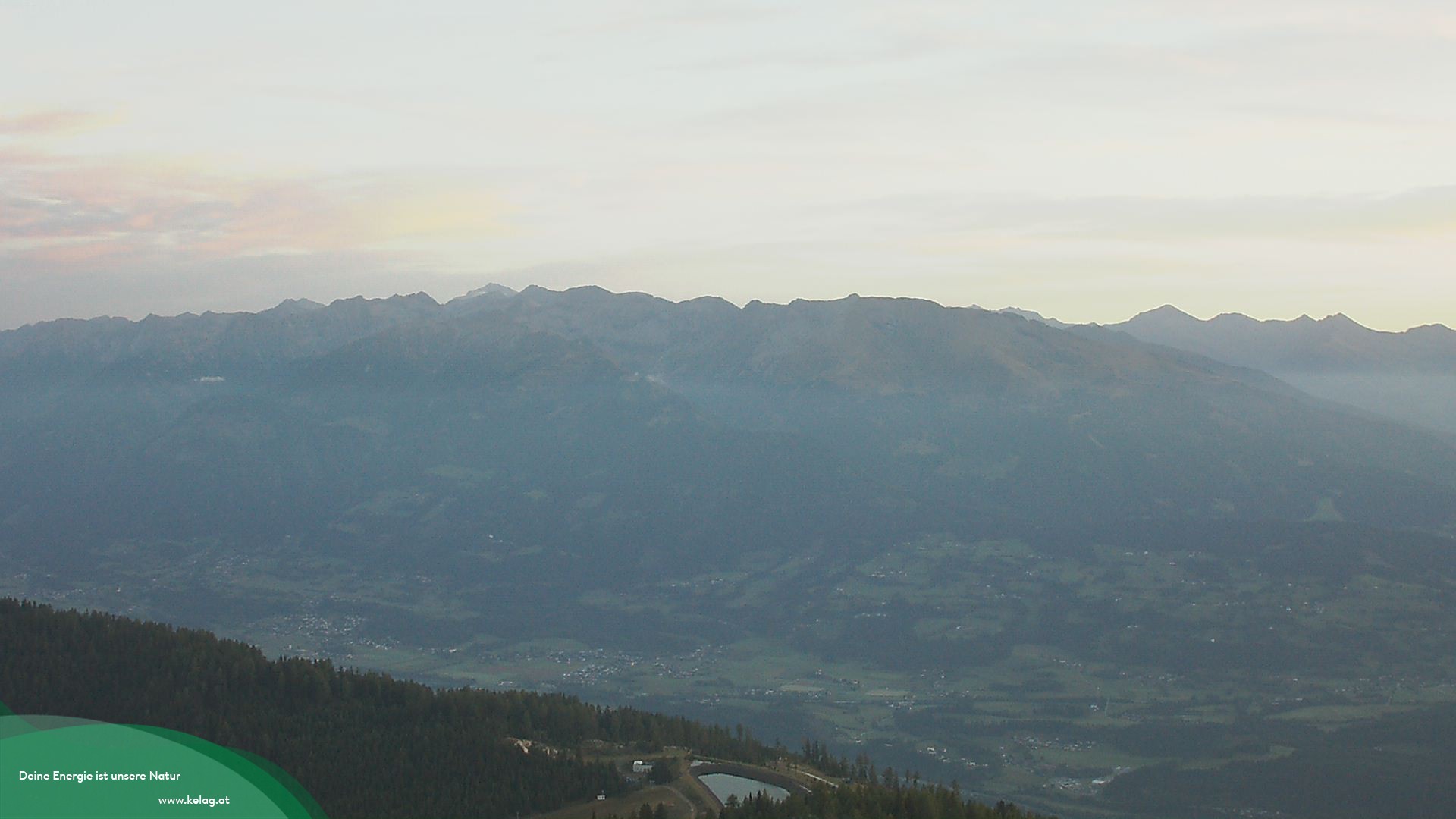 Archiv Foto Webcam Blick über das Mölltal