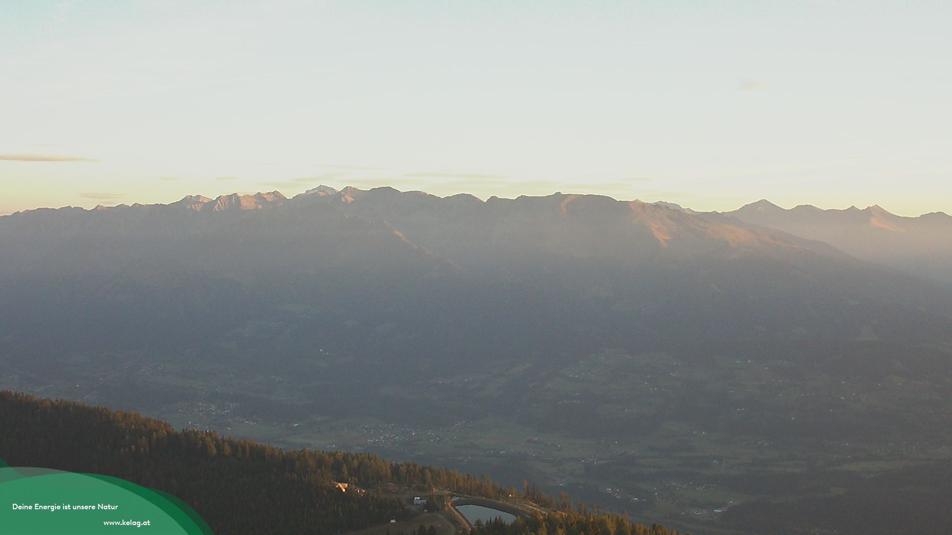 Archiv Foto Webcam Blick über das Mölltal