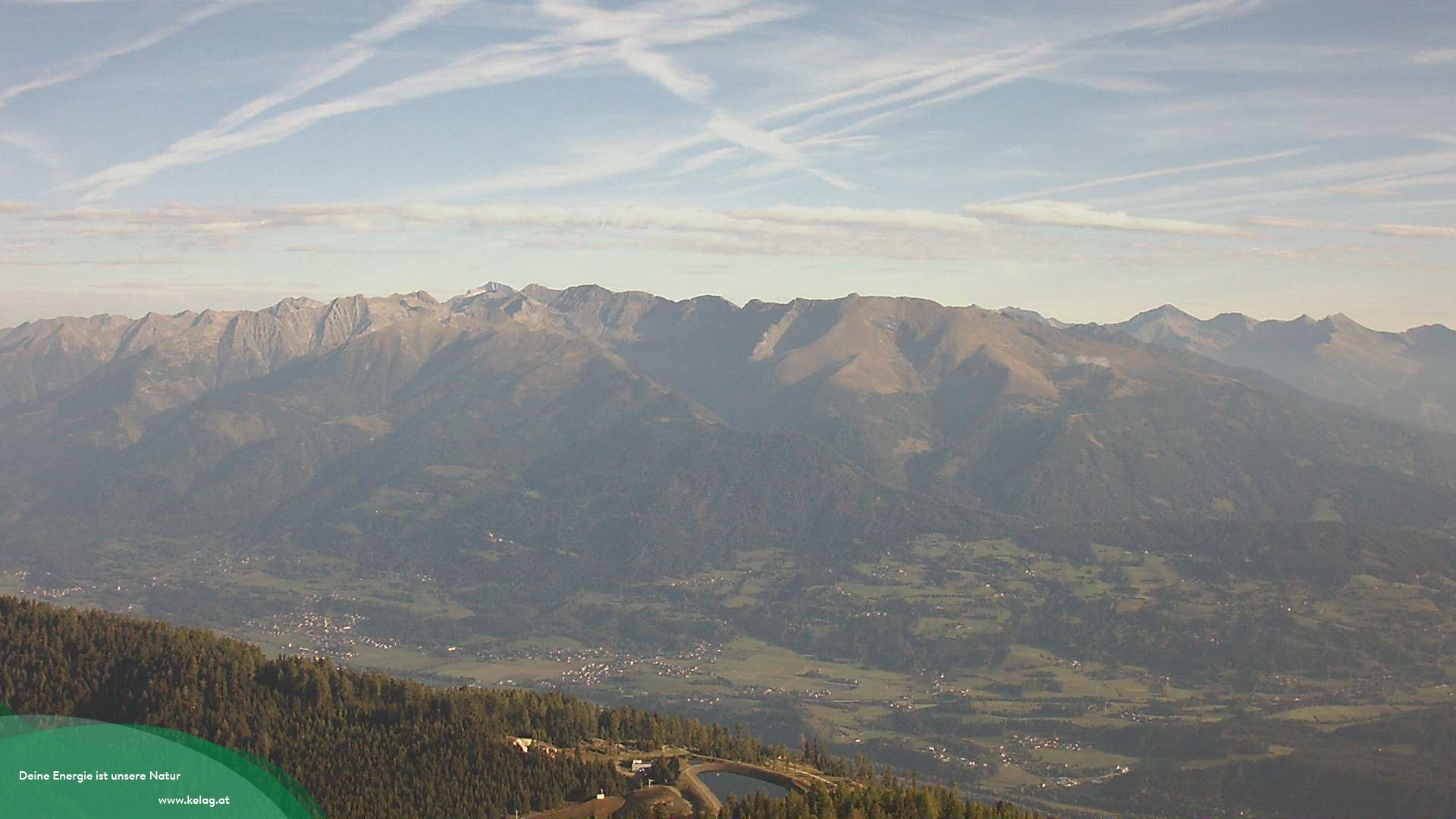 Archiv Foto Webcam Blick über das Mölltal