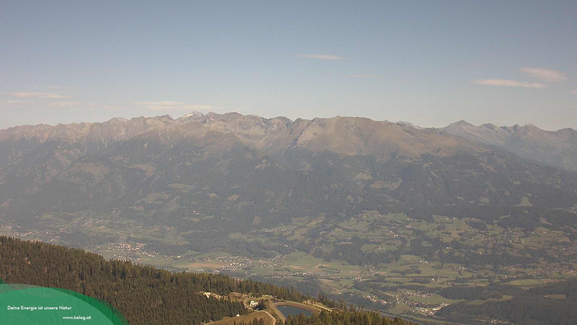 Archiv Foto Webcam Blick über das Mölltal