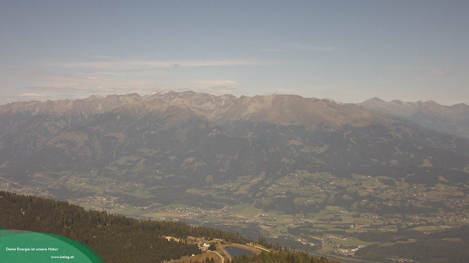 Archiv Foto Webcam Blick über das Mölltal