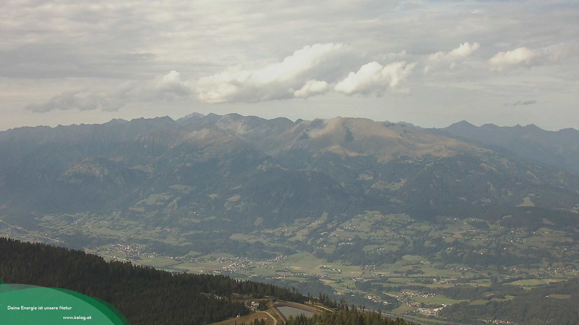 Archiv Foto Webcam Blick über das Mölltal