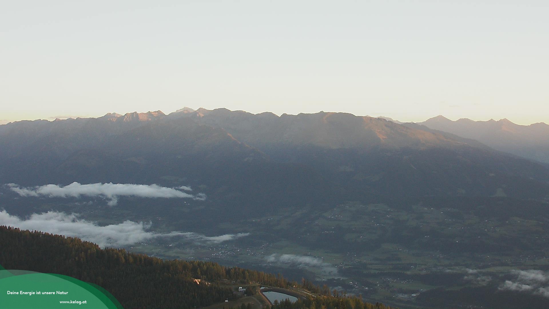 Archiv Foto Webcam Blick über das Mölltal
