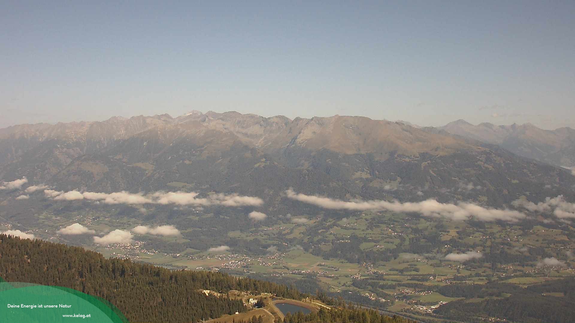 Archiv Foto Webcam Blick über das Mölltal