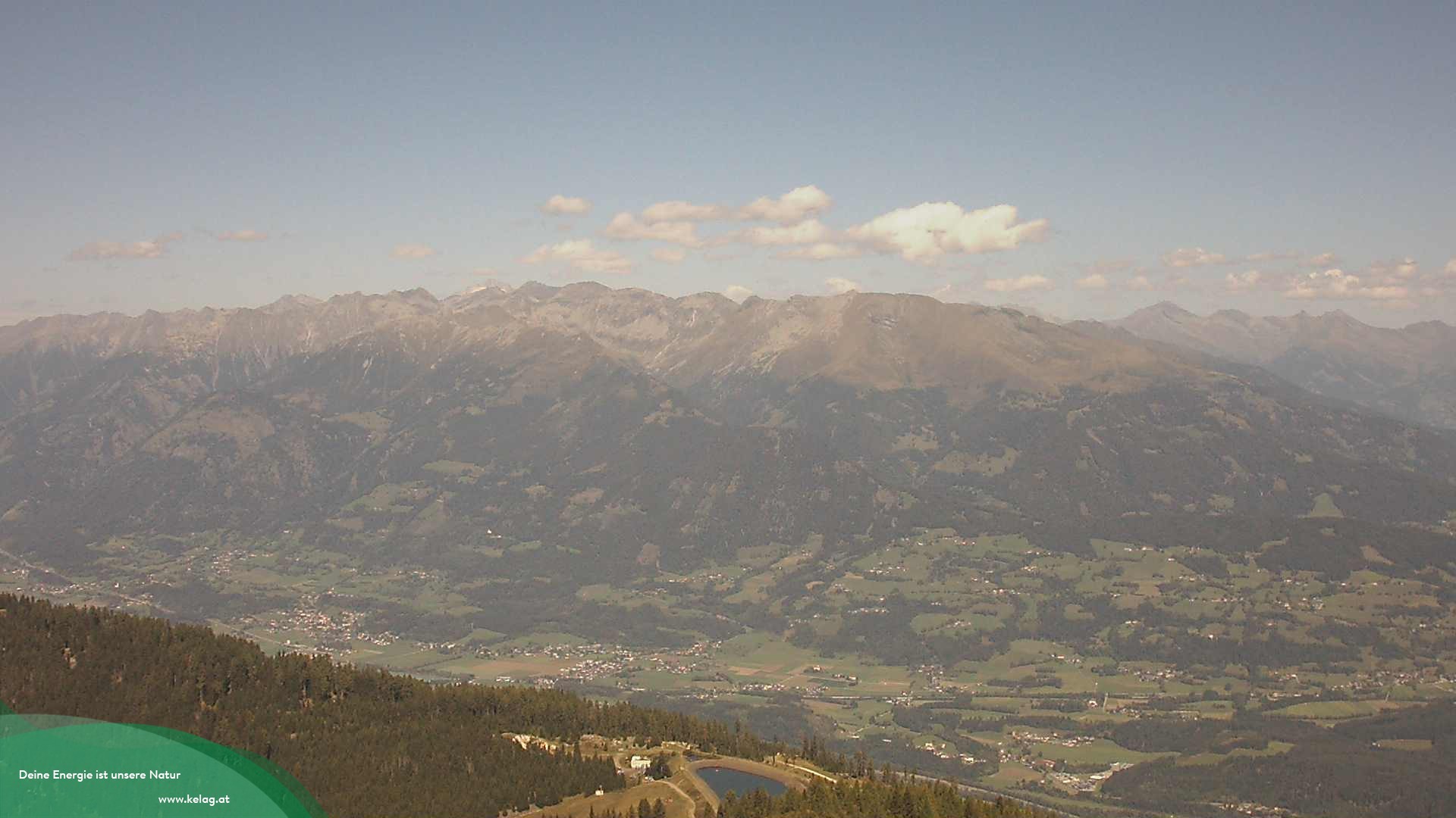 Archiv Foto Webcam Blick über das Mölltal