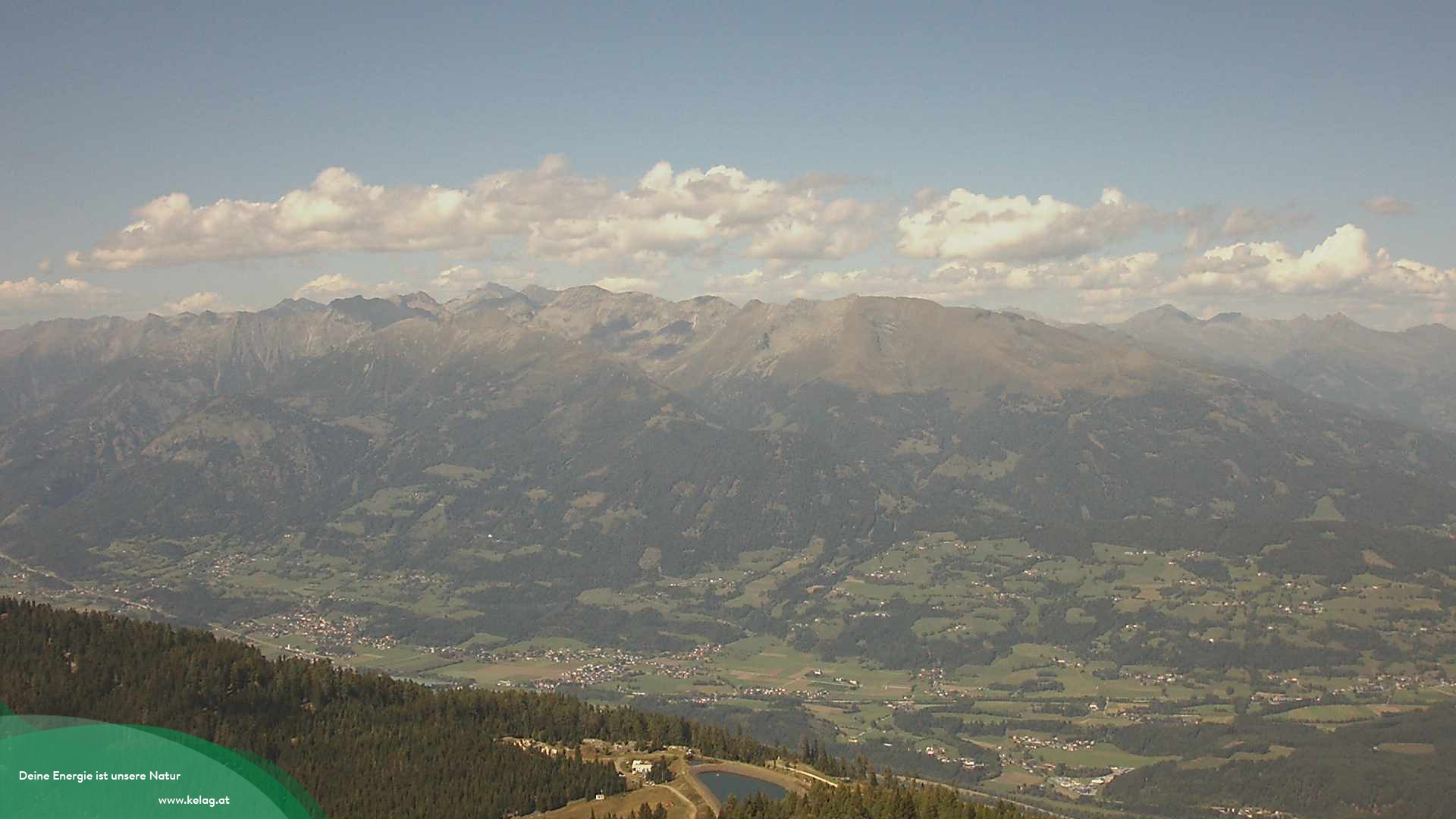 Archiv Foto Webcam Blick über das Mölltal