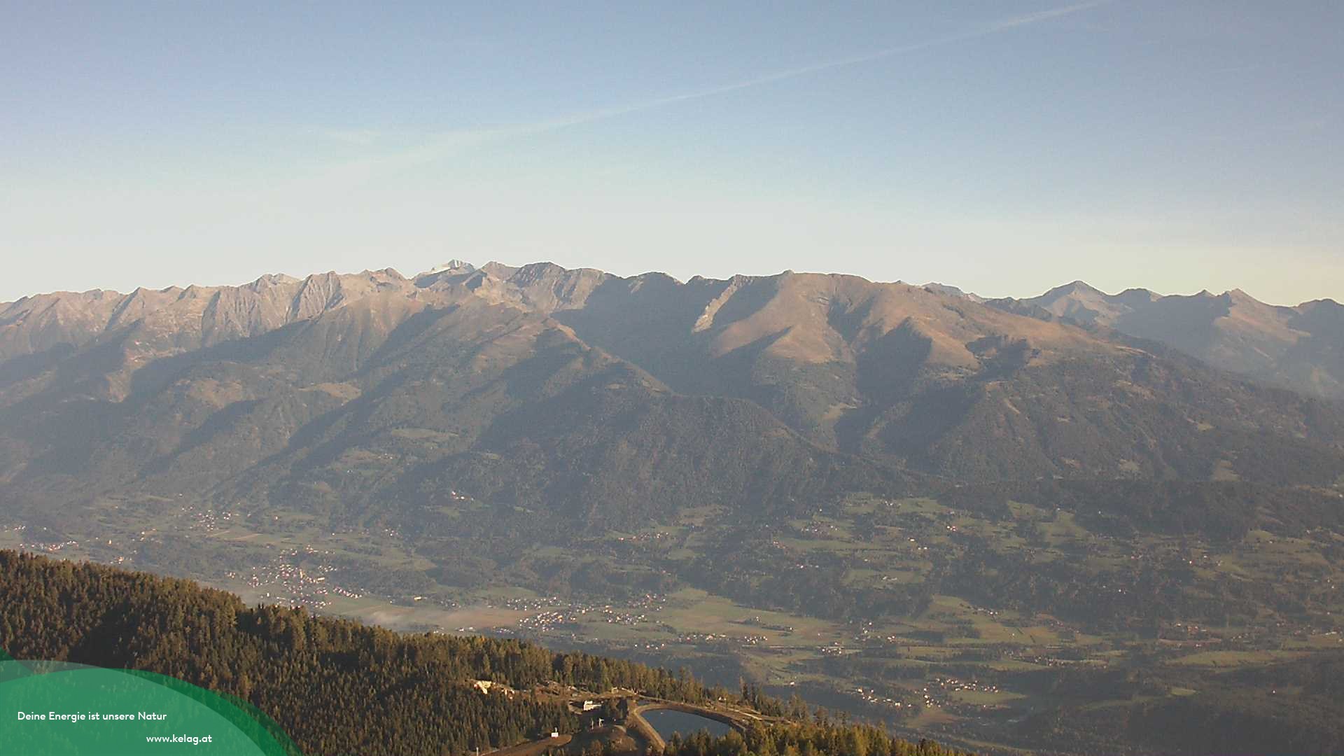 Archiv Foto Webcam Blick über das Mölltal