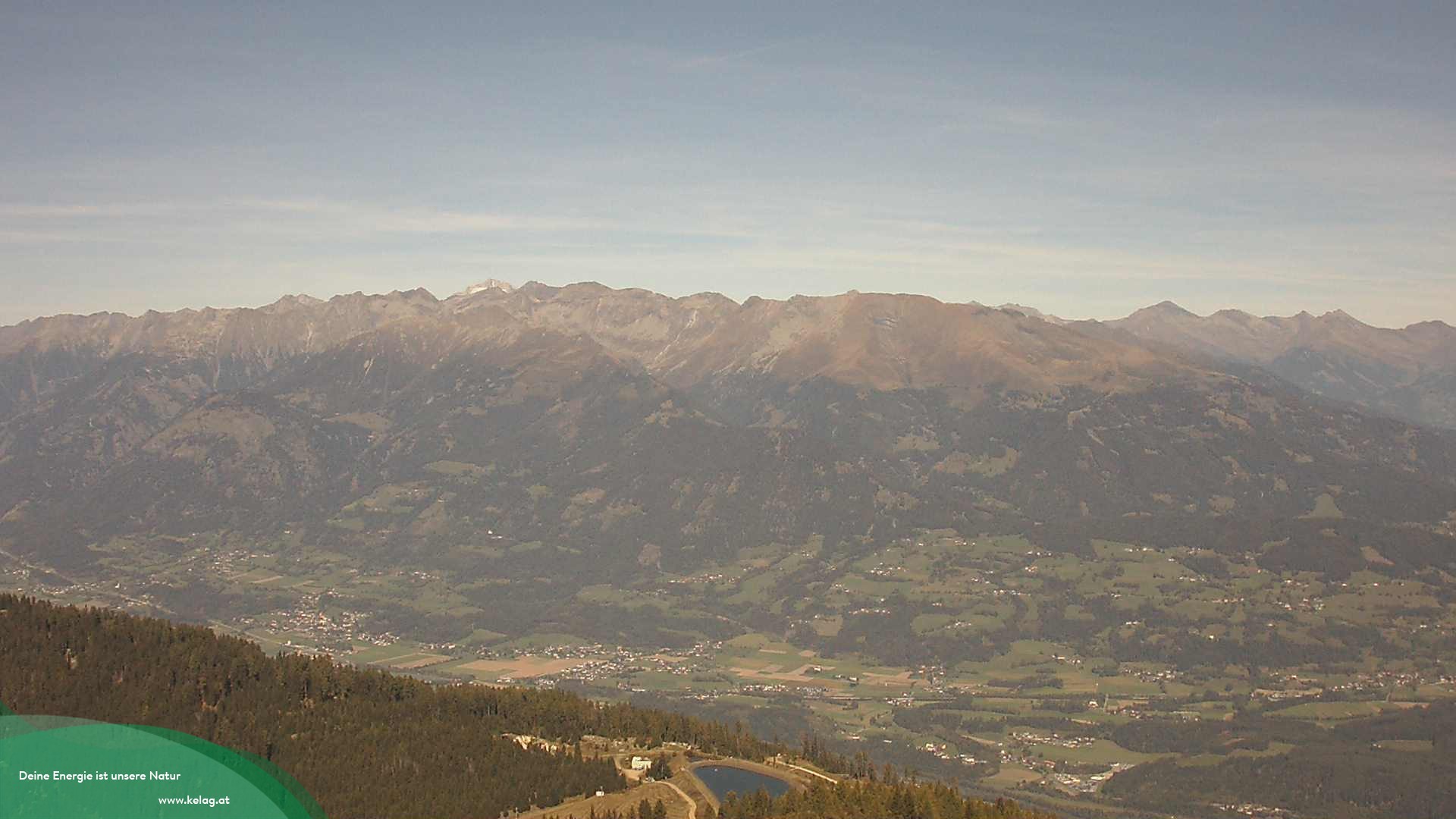 Archiv Foto Webcam Blick über das Mölltal